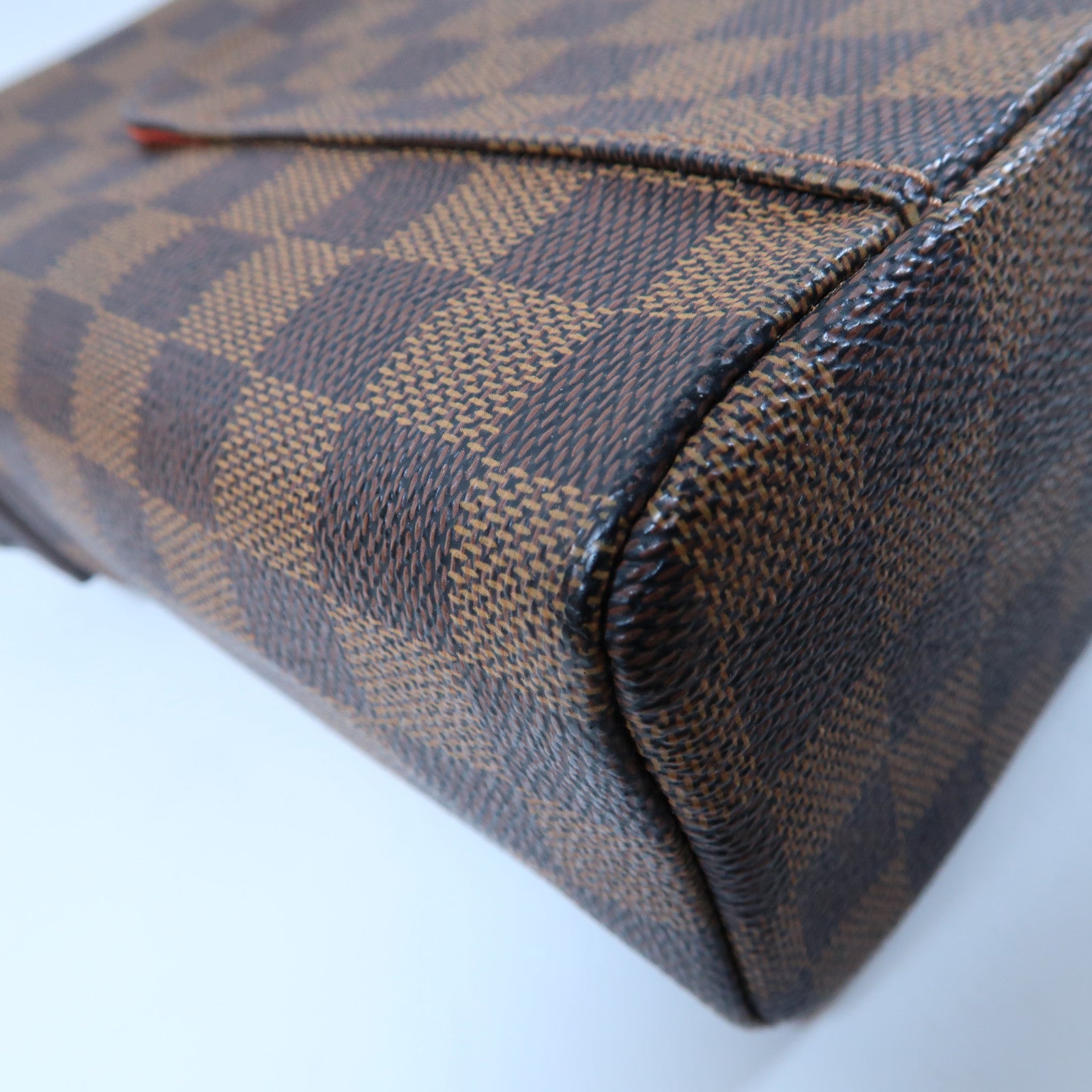 LOUIS VUITTON Damier Orav PM金扣肩背袋啡色