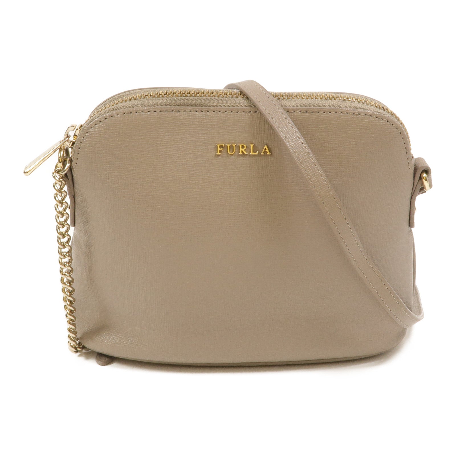 Furla 牛皮皮革Shoulder Bag肩背袋