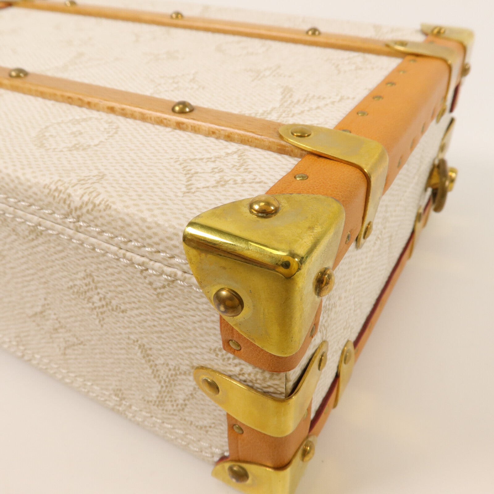LOUIS VUITTON Monogram Heritage Handle Trunk手挽肩背兩用袋