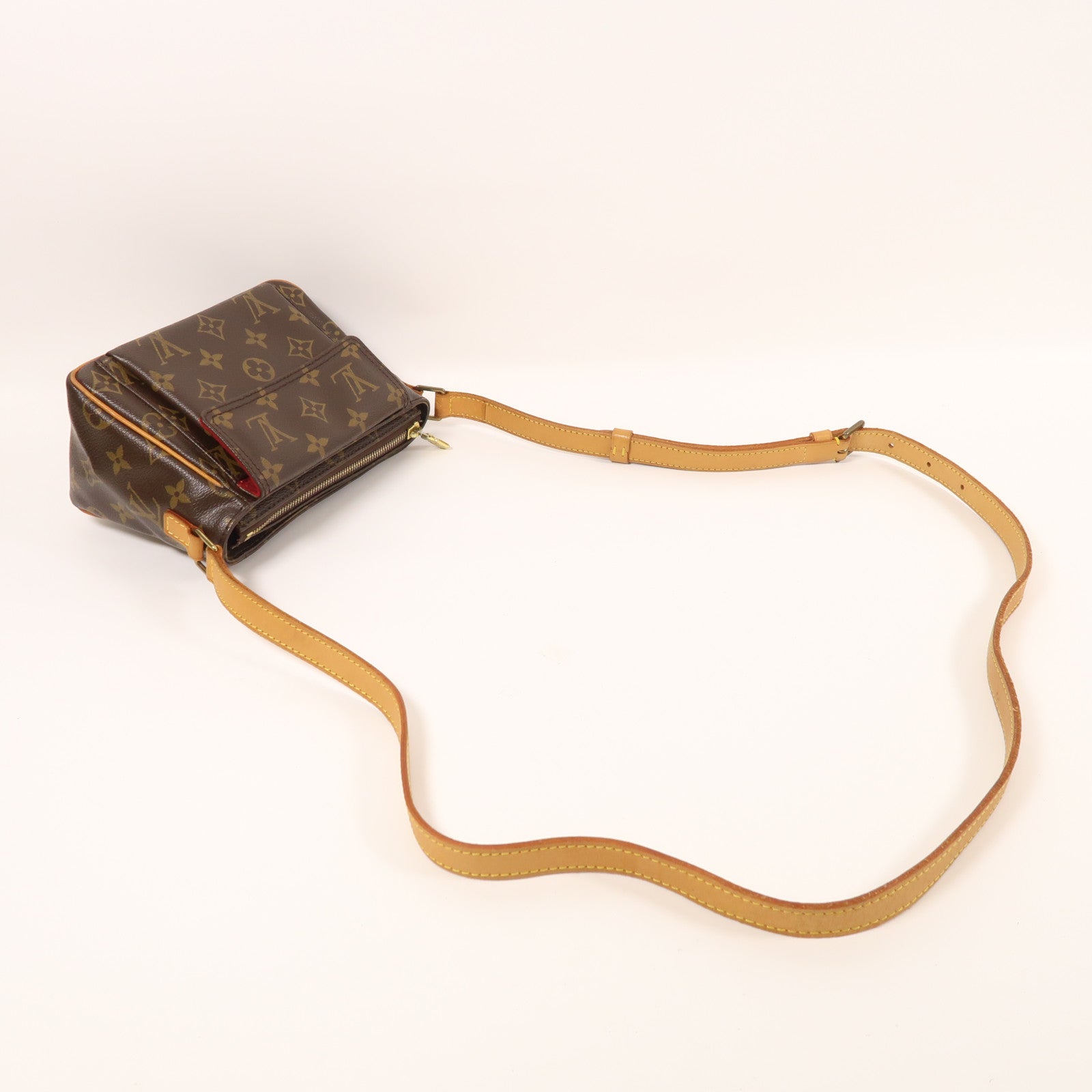 LOUIS VUITTON Monogram Viva Cite金扣肩背袋