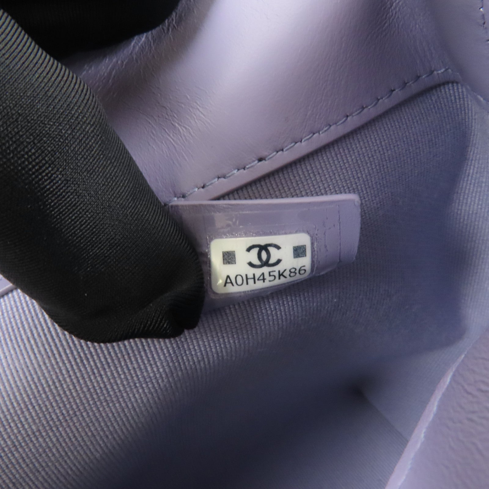 CHANEL 牛皮皮革Chain Shoulder金扣手挽肩背兩用袋