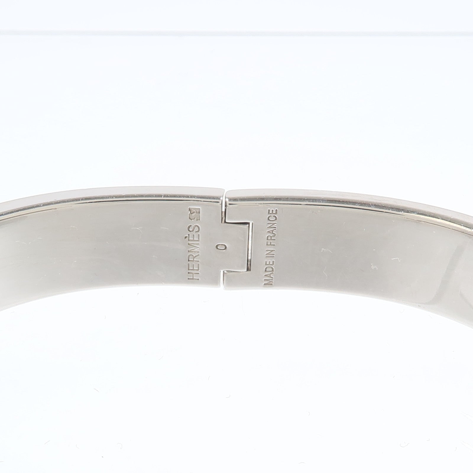 HERMES 琺瑯/金屬Clic H Bracelet手鐲