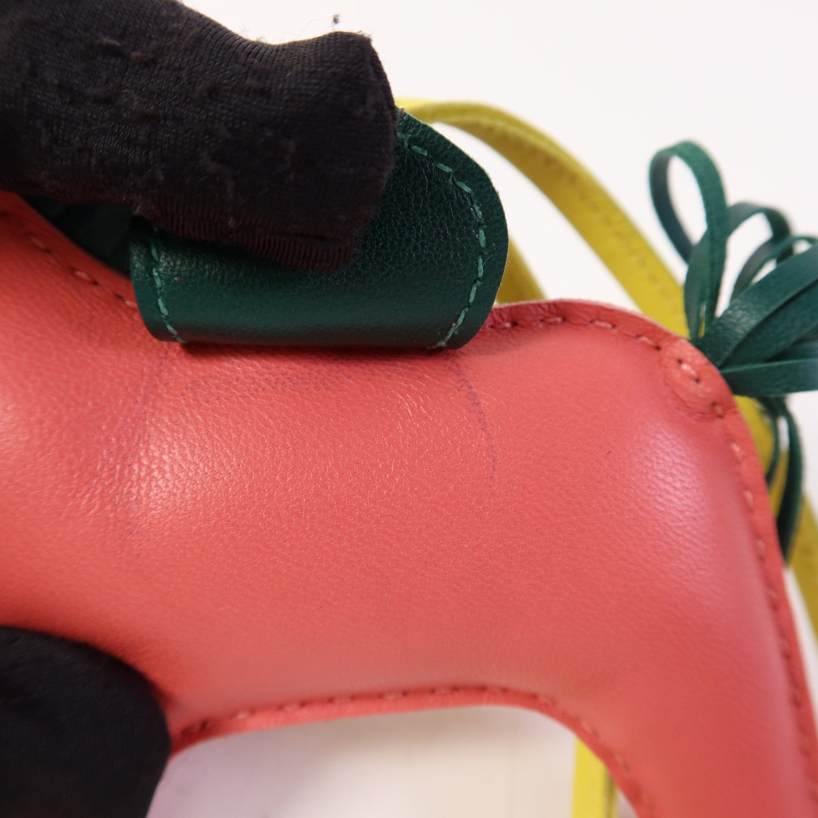 HERMES Milo皮革Rodeo MM掛飾