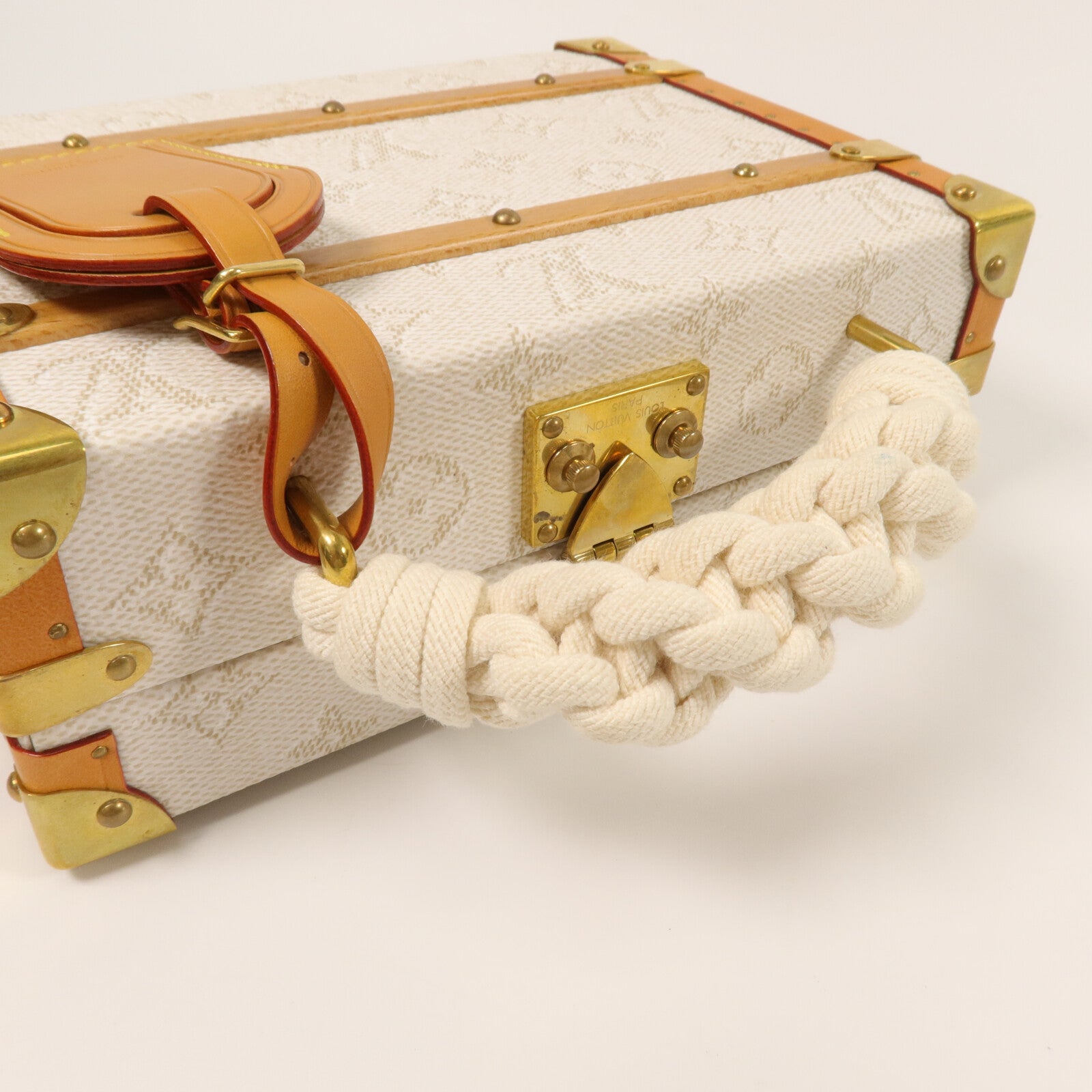 LOUIS VUITTON Monogram Heritage Handle Trunk手挽肩背兩用袋