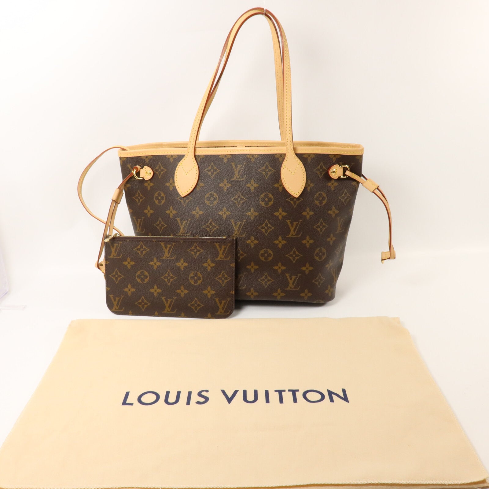 LOUIS VUITTON Monogram Neverfull PM手挽袋