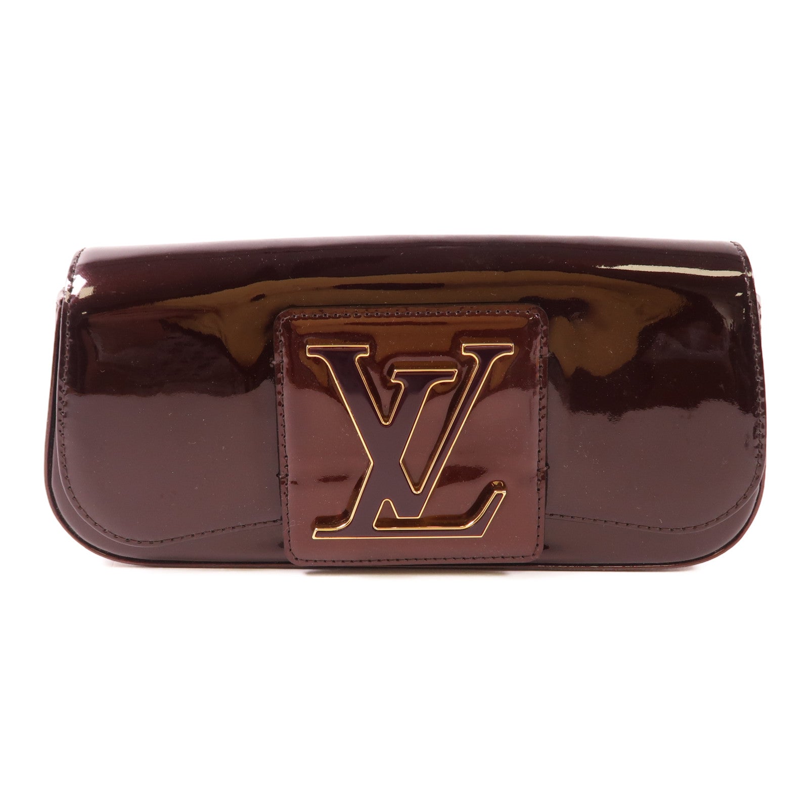 LOUIS VUITTON Vernis Pouchette Sobe金扣手拿包