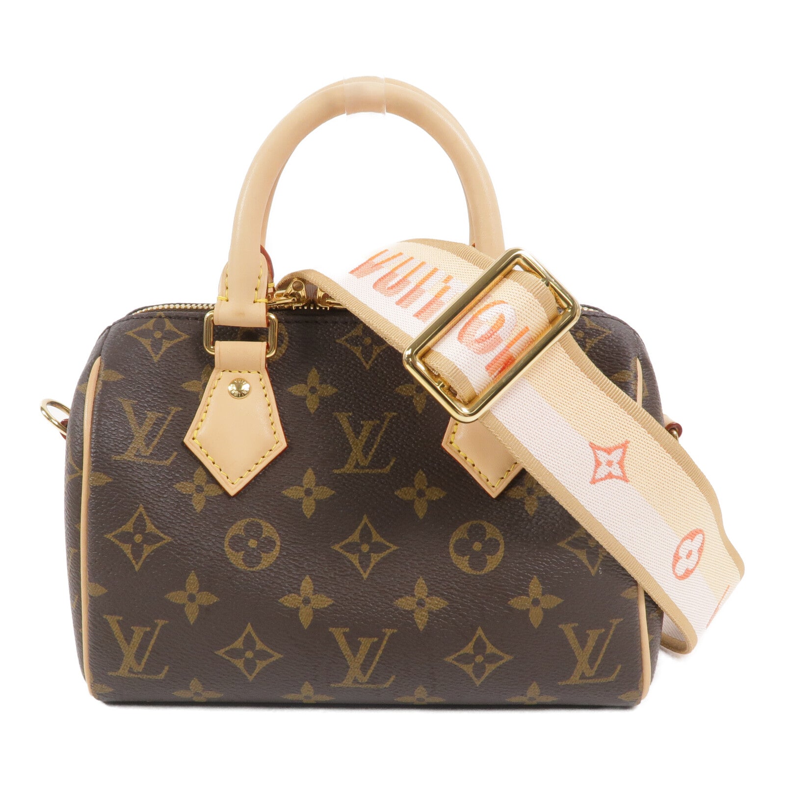 LOUIS VUITTON Monogram Speedy Bandouliere 20手挽肩背兩用袋