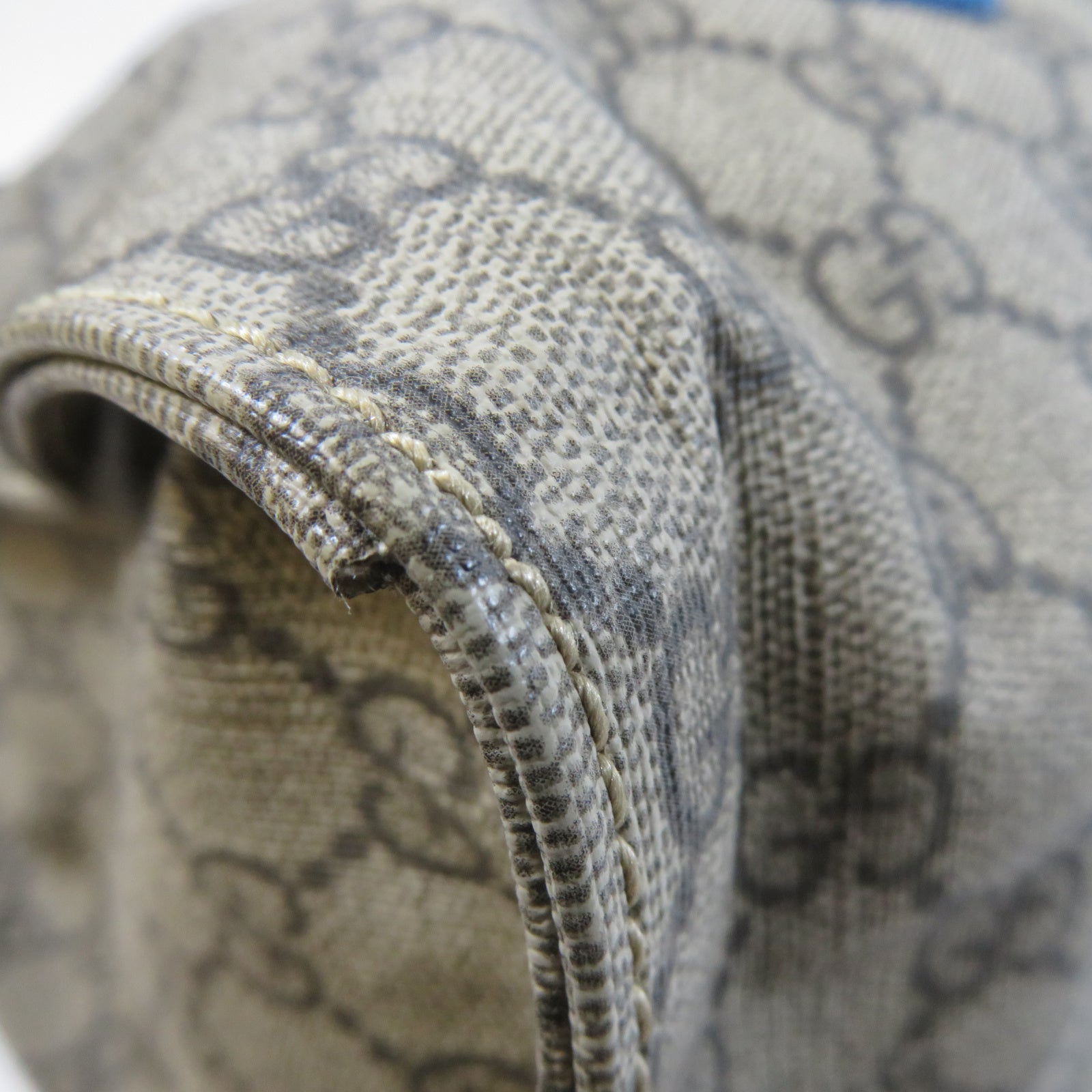 GUCCI 塗層帆布Disney x Gucci Donald Duck 2 Way Shoulder金扣手挽肩背兩用袋啡色