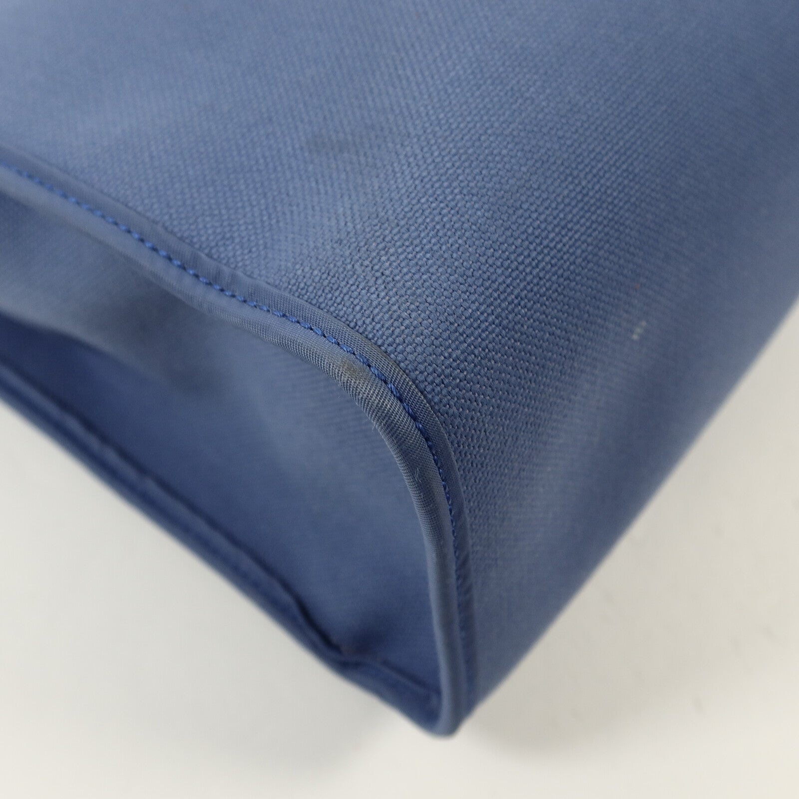 HERMES 帆布Herbag PM手挽肩背兩用袋Bleu Agate