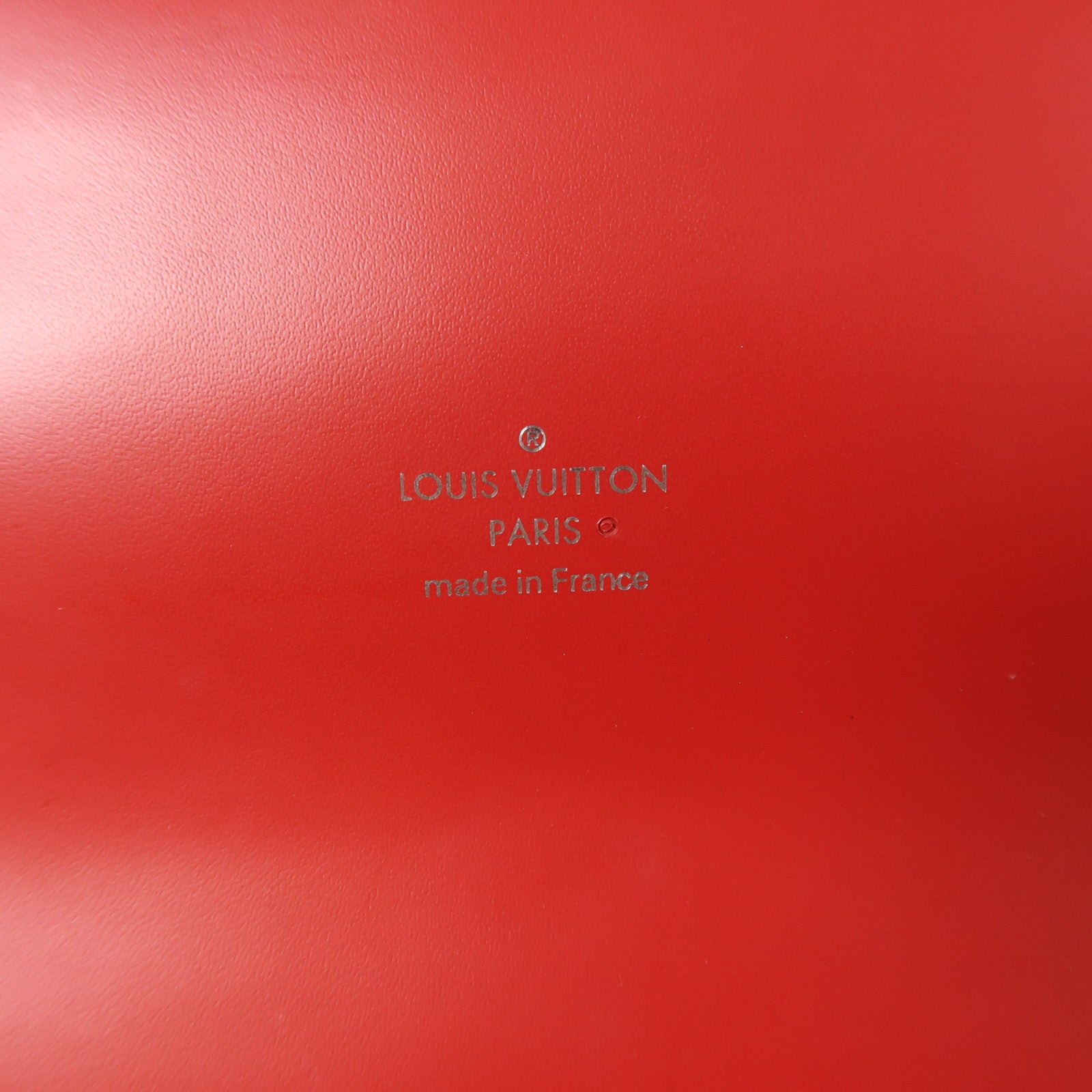 LOUIS VUITTON Epi Sevigne Clutch銀扣肩背袋紅色