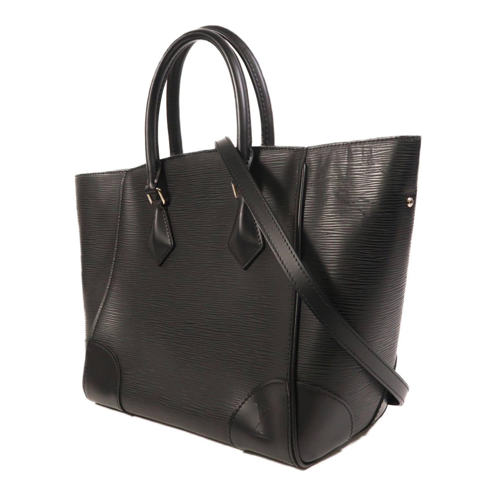 LOUIS VUITTON Epi Phoenix PM銀扣手挽肩背兩用袋