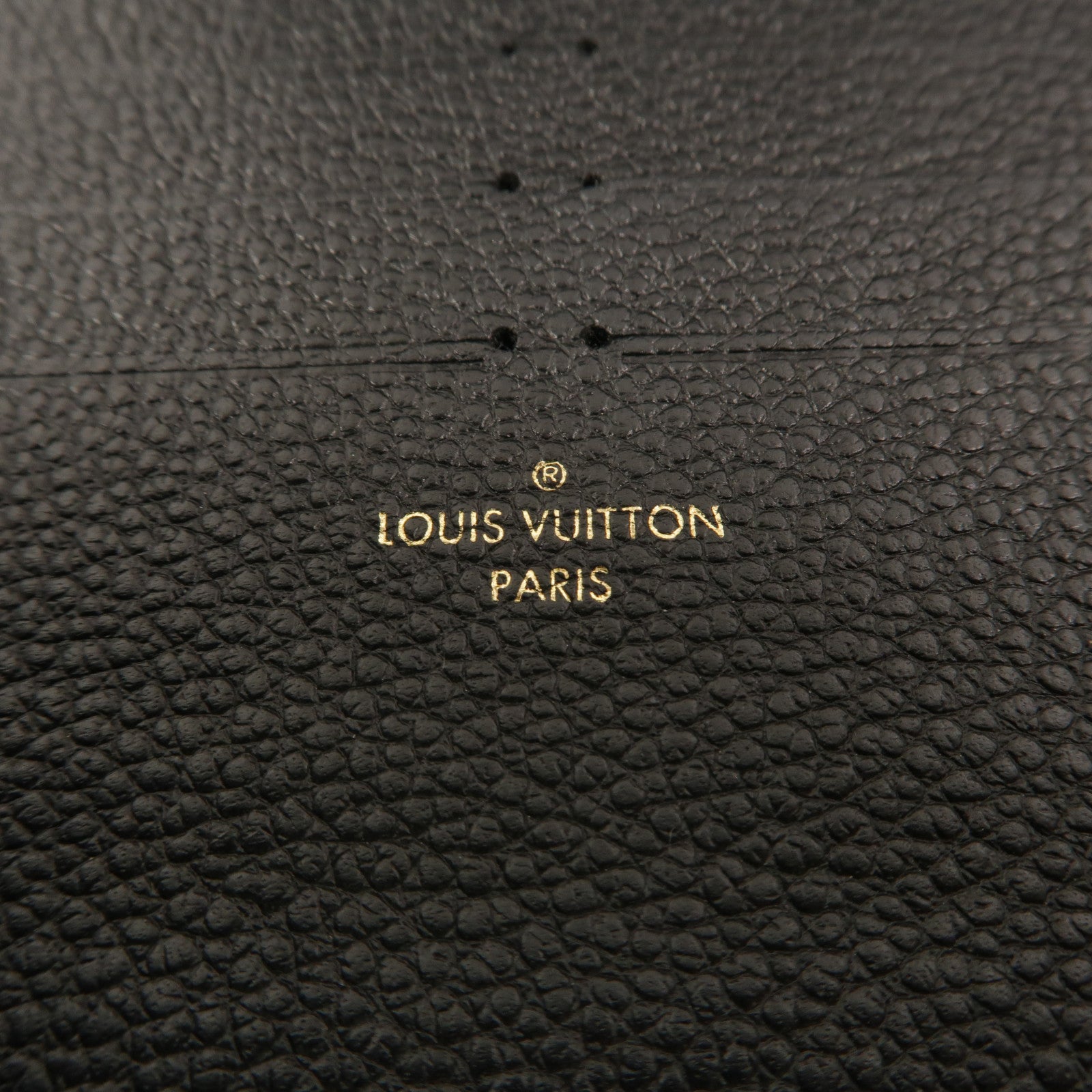 LOUIS VUITTON Monogram Empreinte Felicie Pochette鏈帶肩背袋