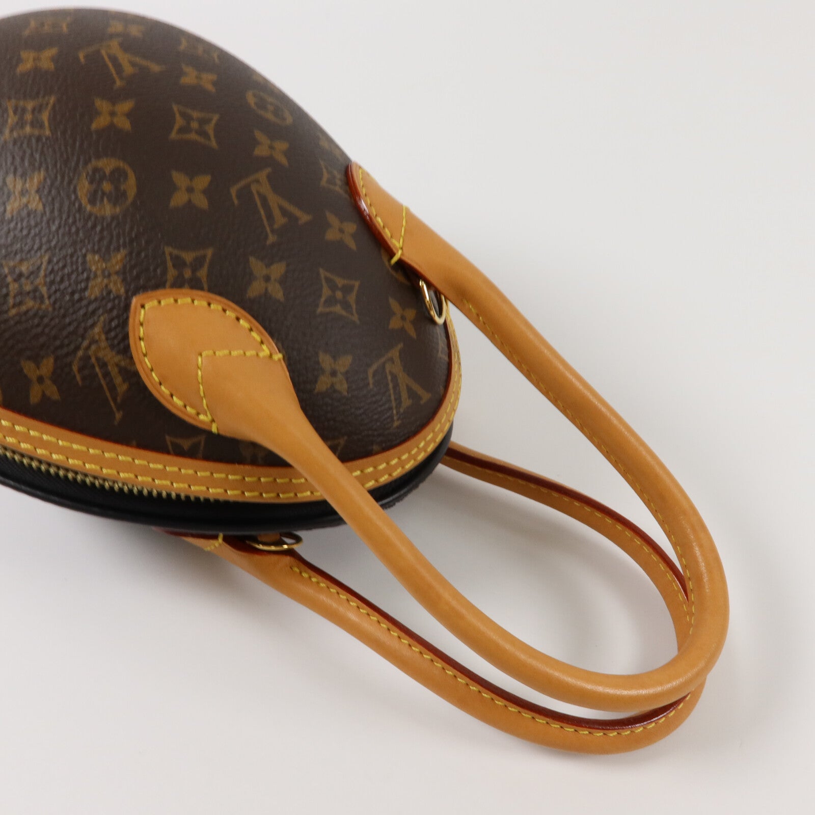 LOUIS VUITTON Monogram Egg Bag鏈帶手挽肩背兩用袋
