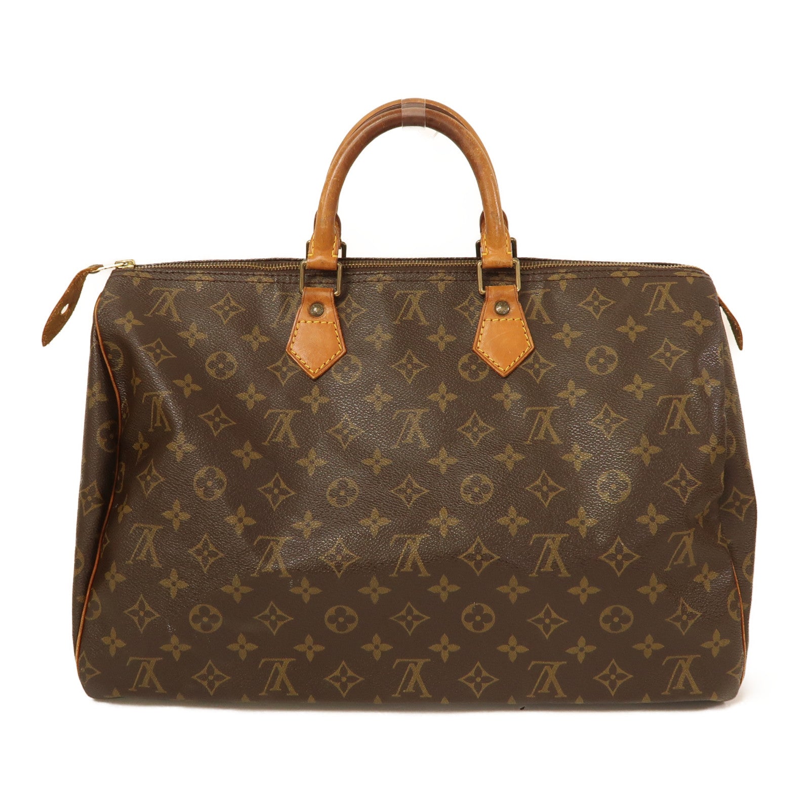 LOUIS VUITTON 【激減優惠】Monogram Speedy 40金扣手挽袋/波士頓包