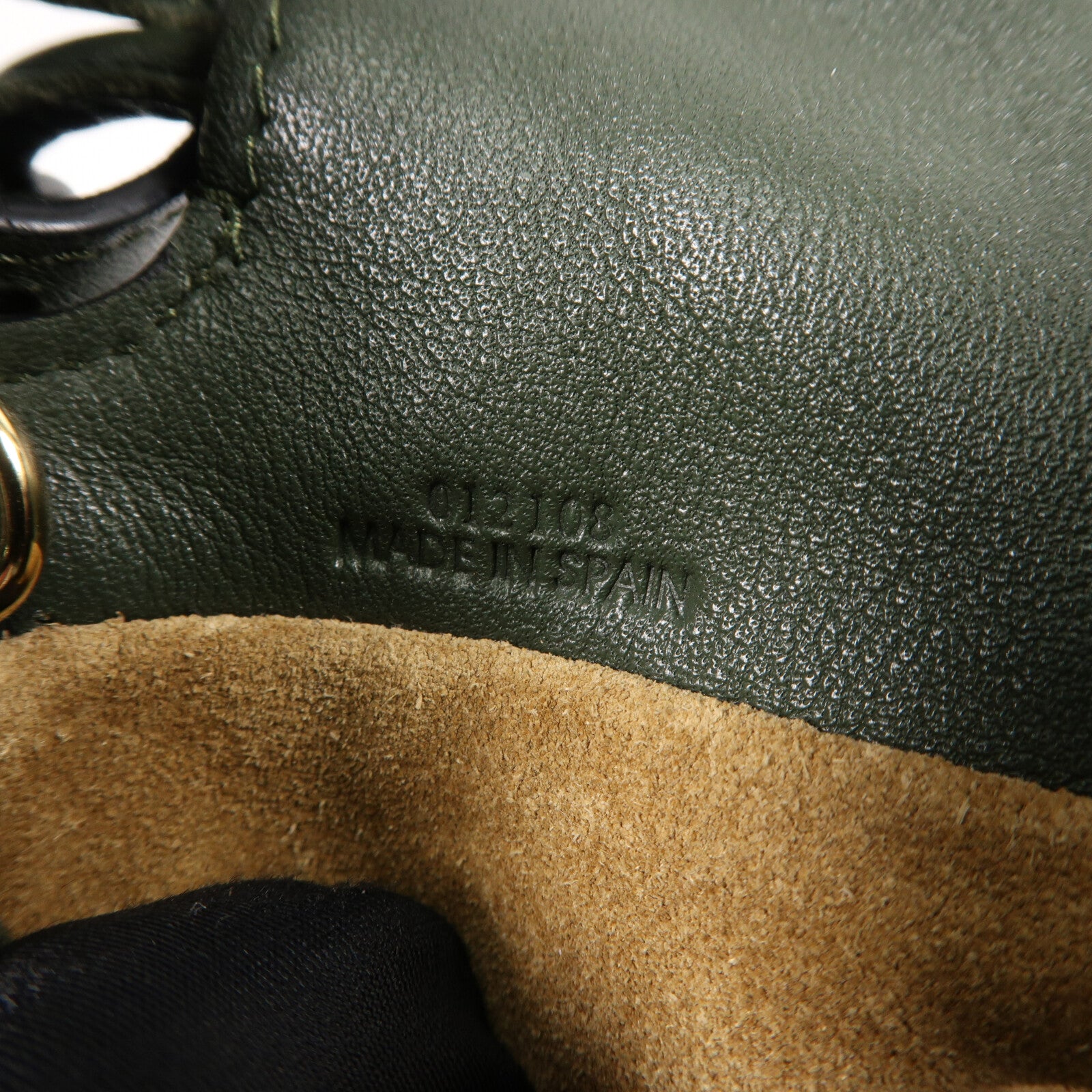 LOEWE 牛皮皮革Flamenco Clutch mini肩背袋