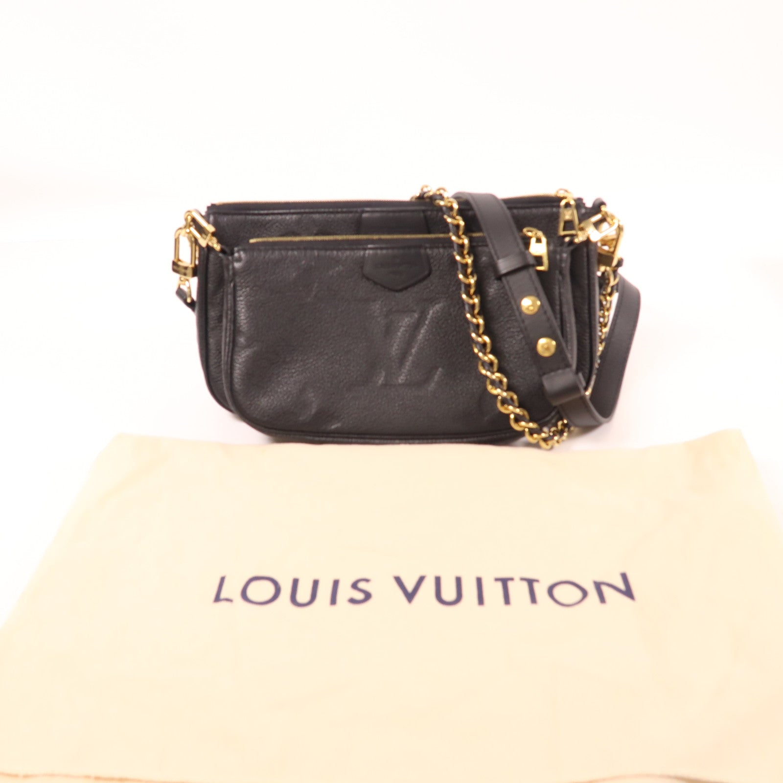 LOUIS VUITTON LV Multi Pochette Accessoires 2 Way Shoulder Bag M80399 Empreinte