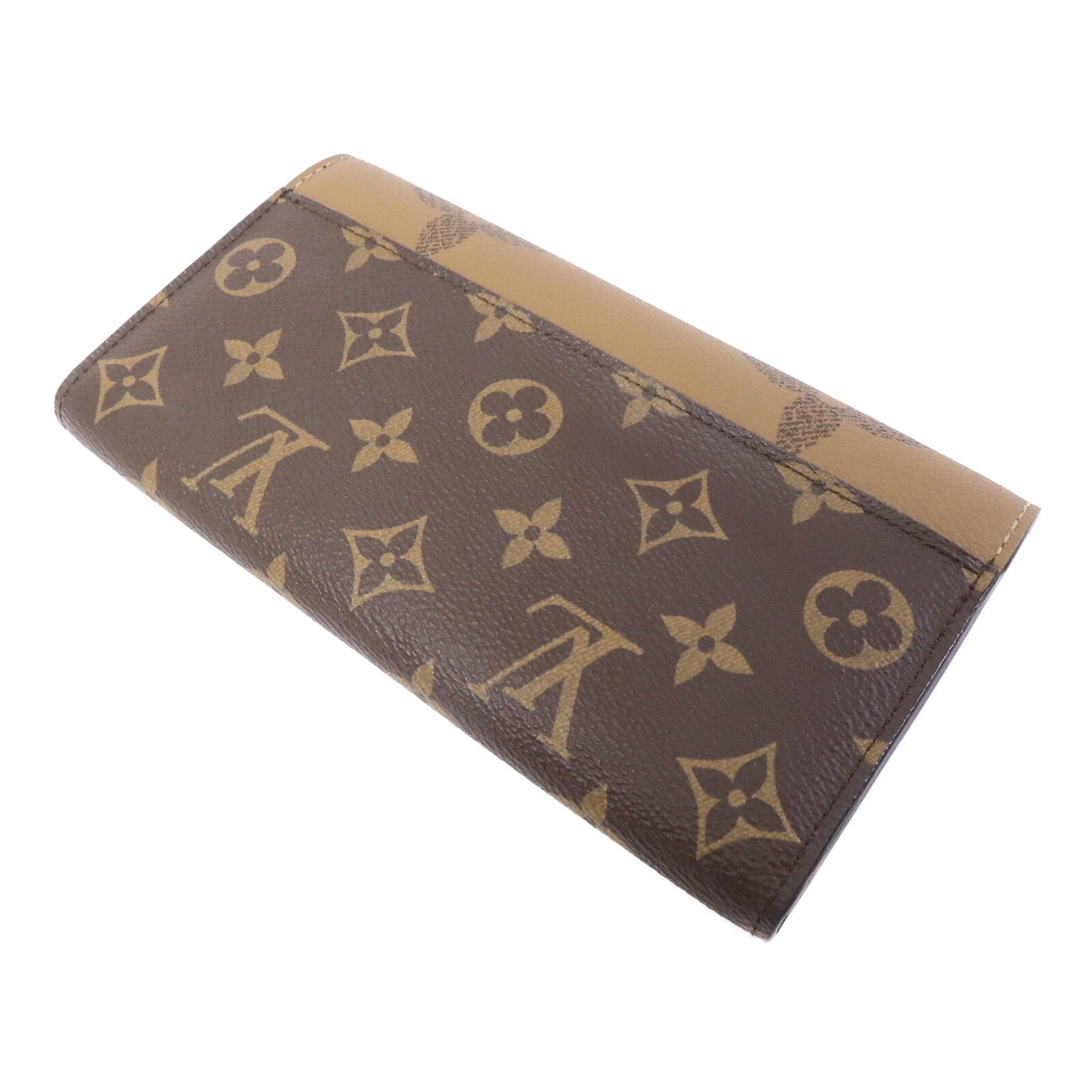 LOUIS VUITTON Mono Reverse Giant Sarah Long Wallet長錢包