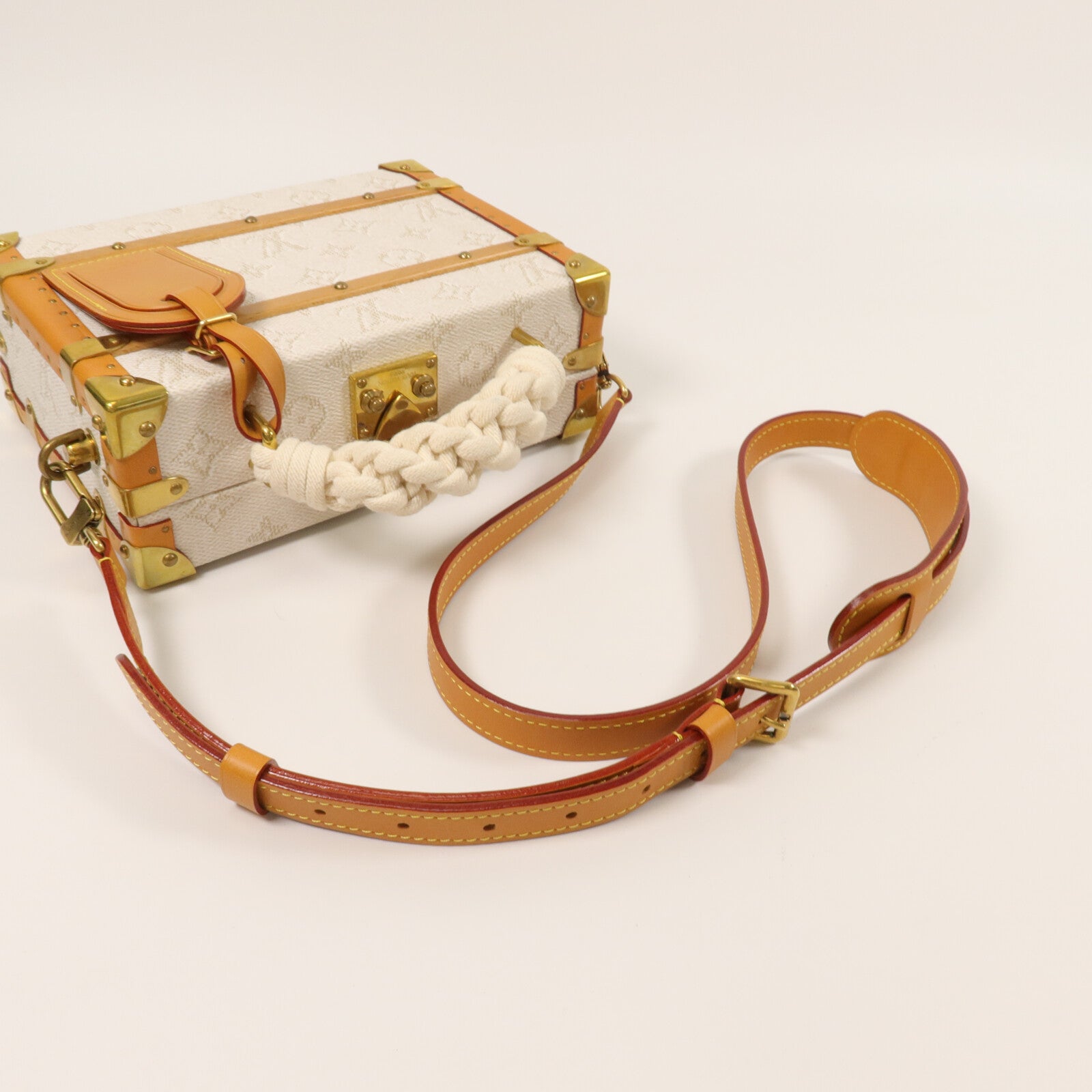 LOUIS VUITTON Monogram Heritage Handle Trunk手挽肩背兩用袋