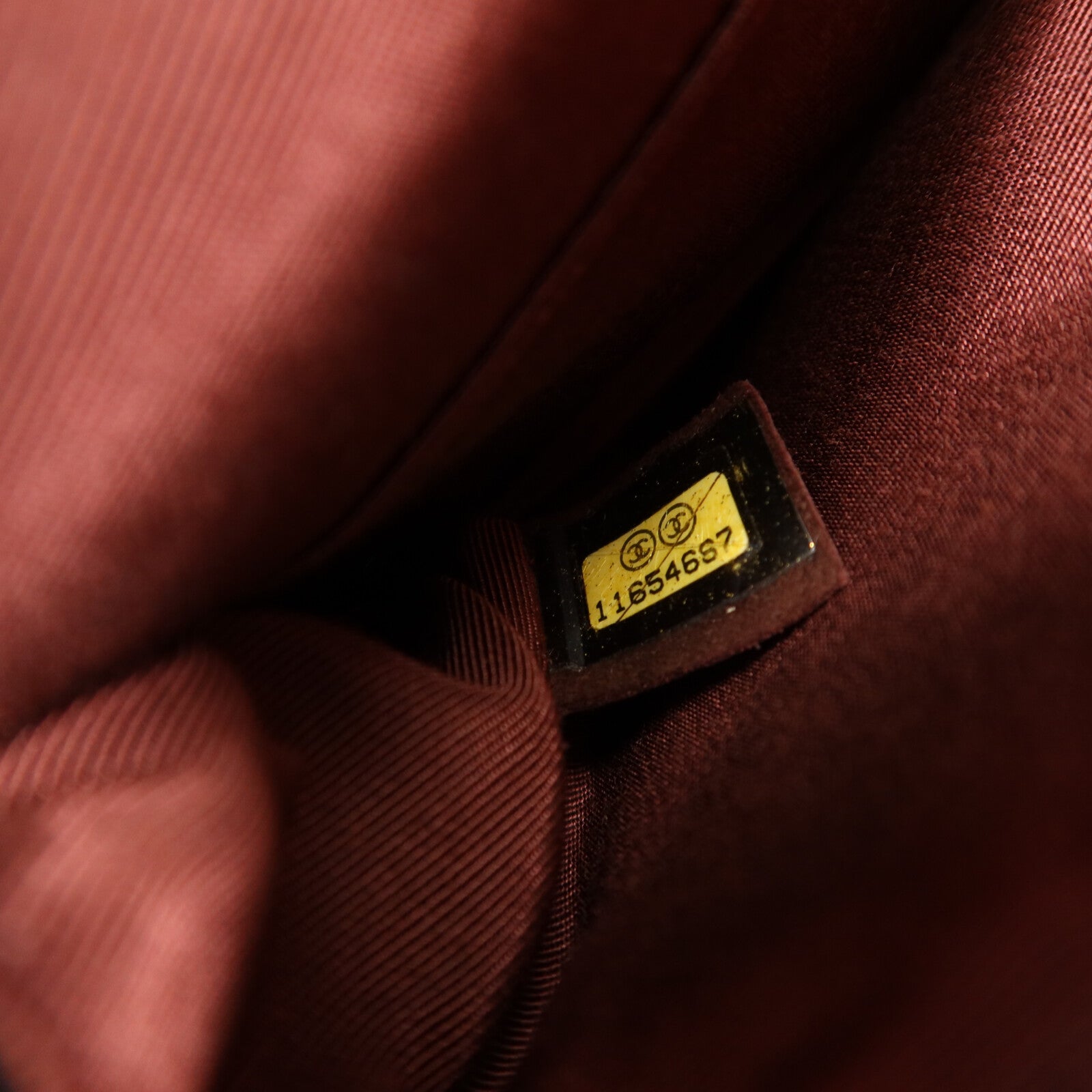 CHANEL Satin 2.55 East West鏈帶肩背袋
