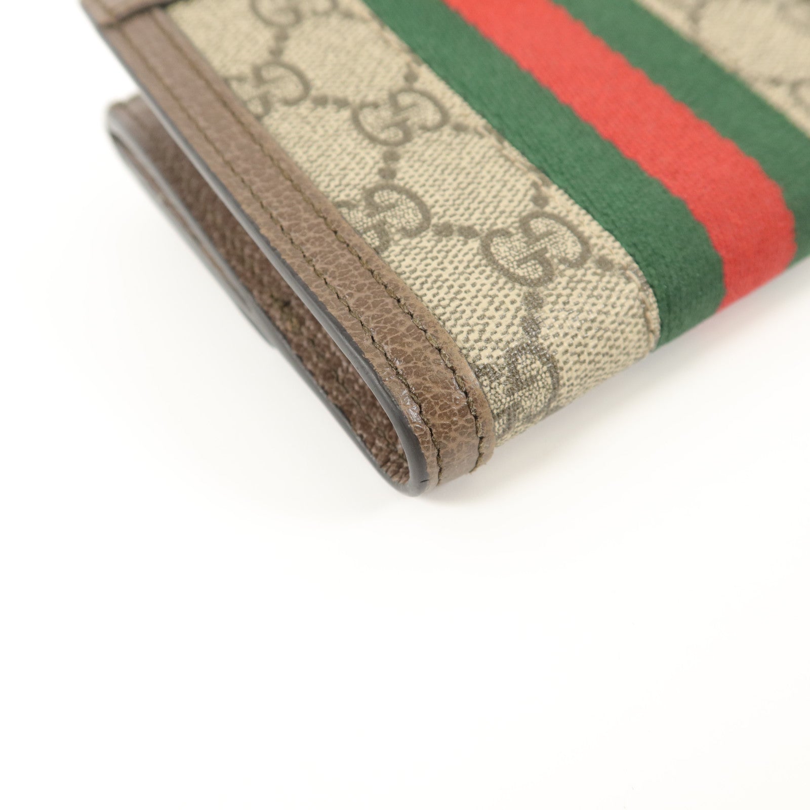 GUCCI 塗層帆布Ophidia GG Wallet錢包