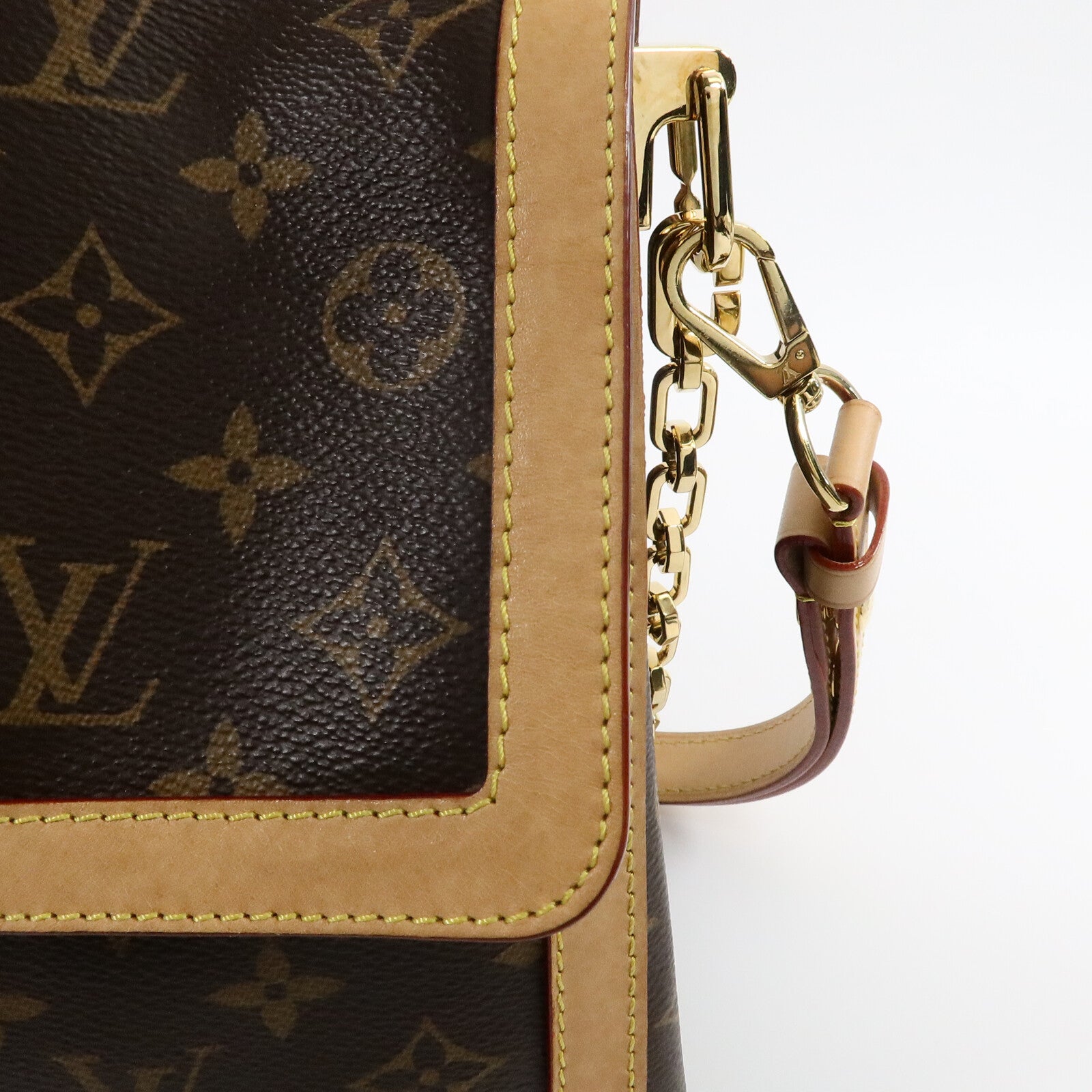LOUIS VUITTON Monogram Dauphine Soft GM手挽肩背兩用袋