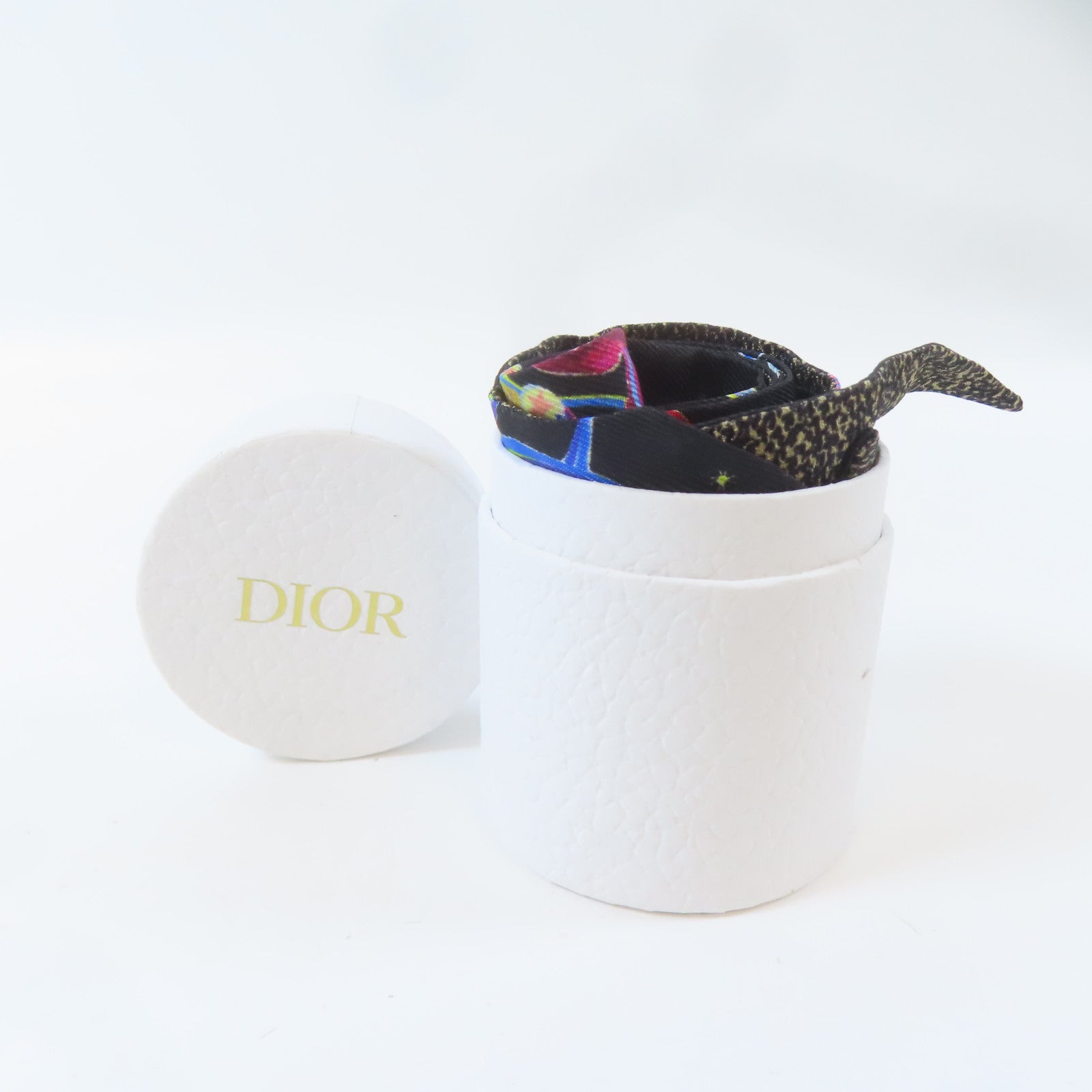 Dior 絲質Scarf絲巾黑色/藍色/黃色/紅色