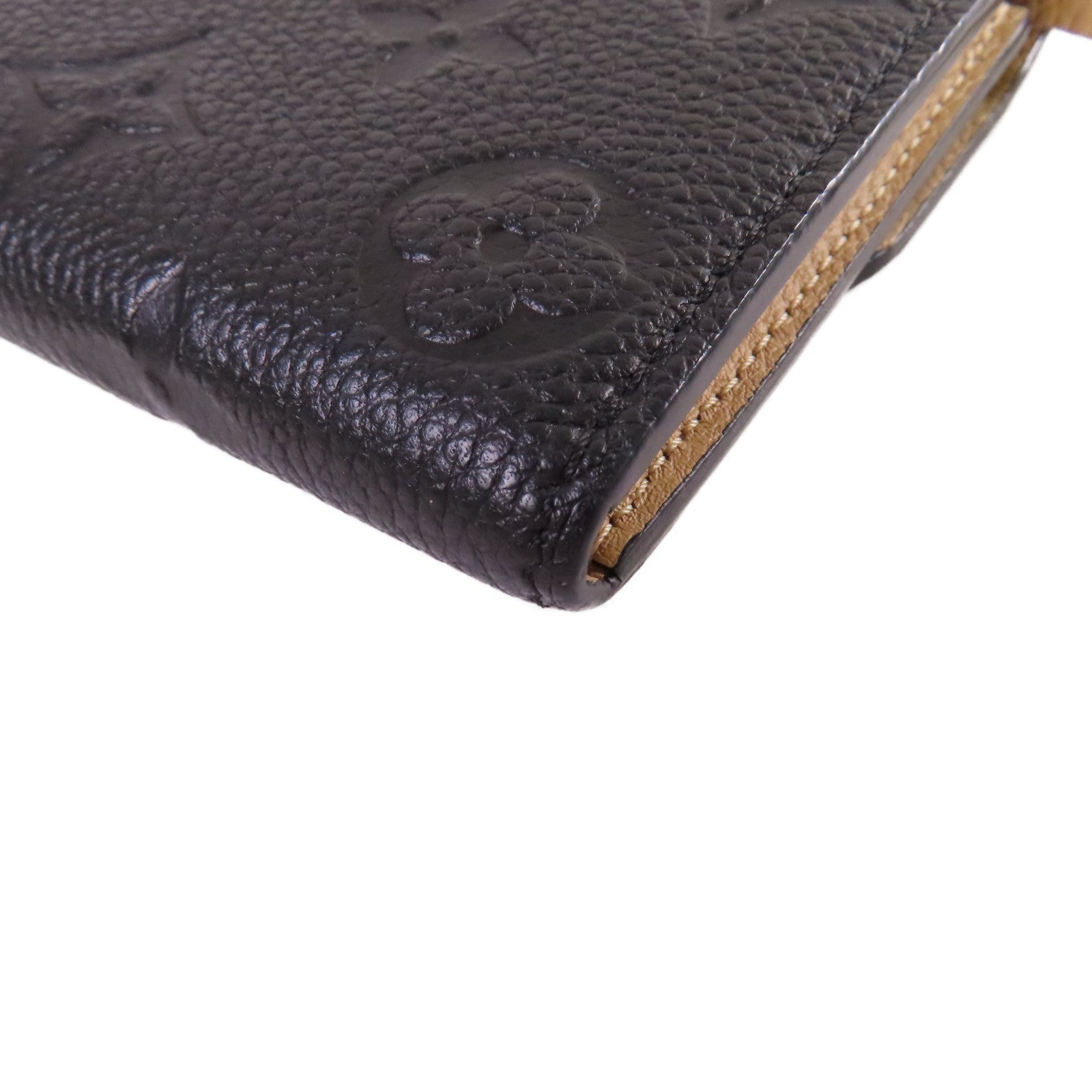 LOUIS VUITTON 【激減優惠】Monogram Empreinte Emilie Wallet金扣長錢包黑色