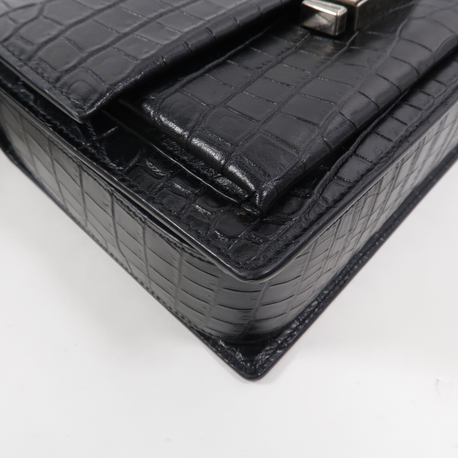 SAINT LAURENT 牛皮皮革Bellechasse手挽肩背兩用袋