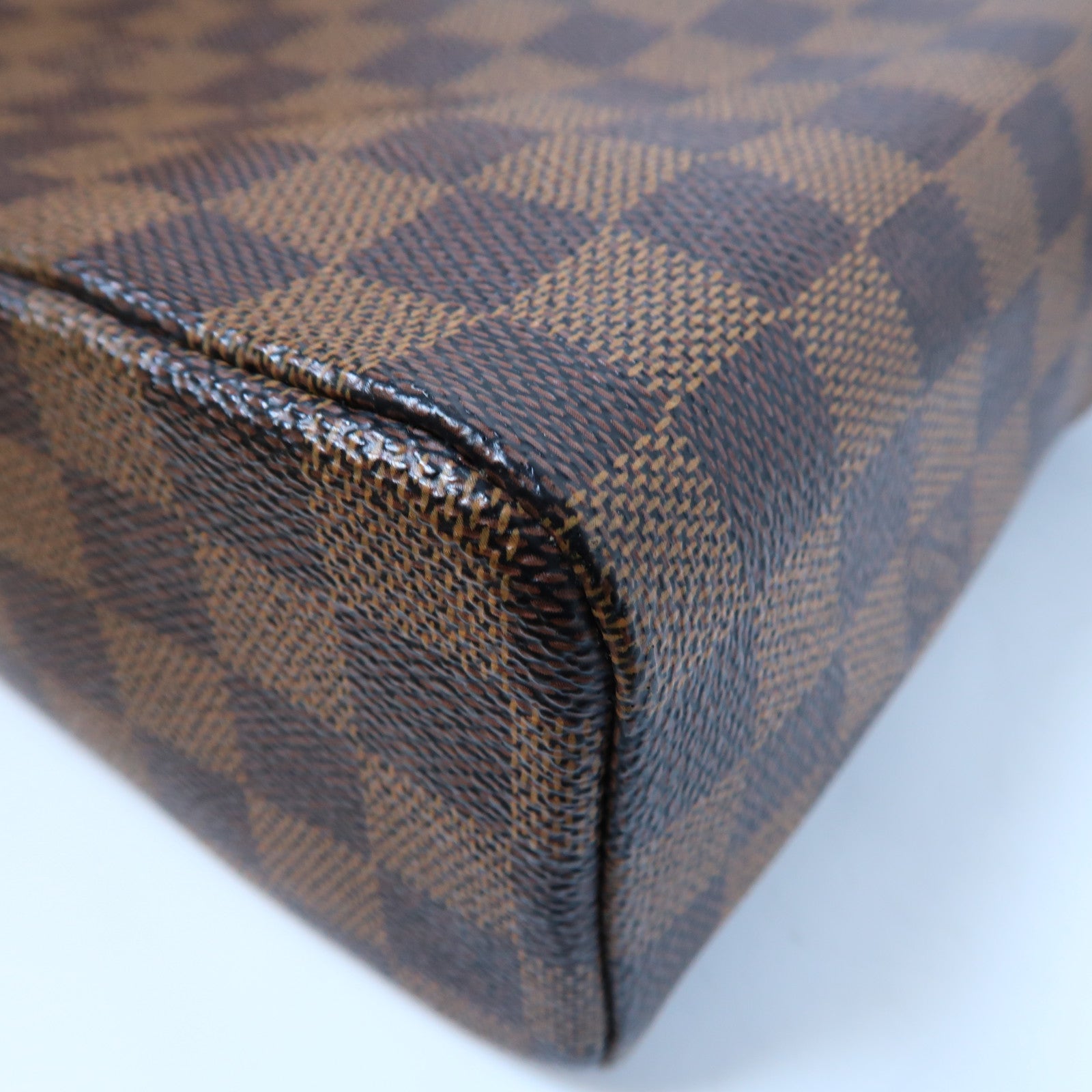 LOUIS VUITTON Damier Orav PM金扣肩背袋啡色