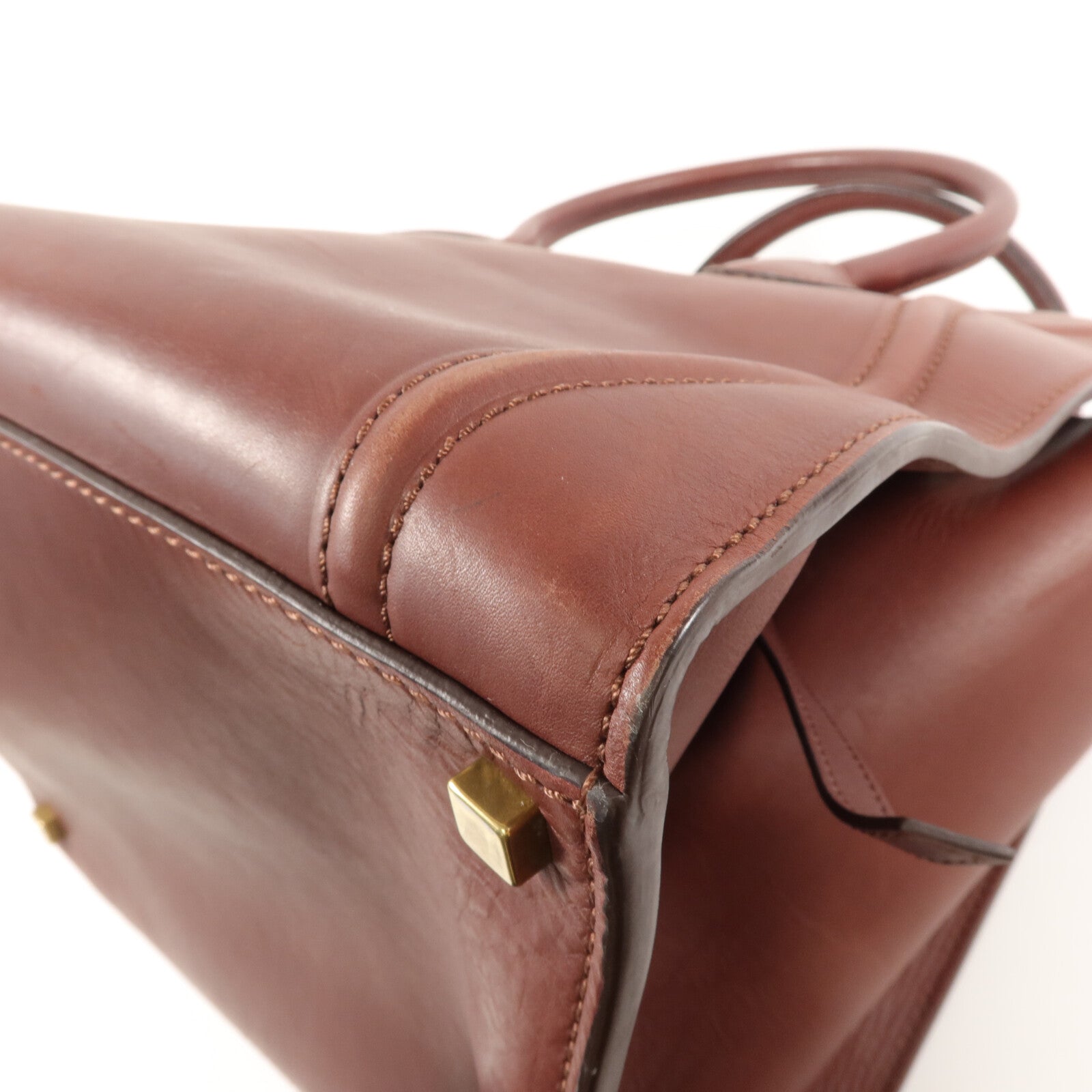 CELINE 牛皮皮革Luggage Phantom肩背袋