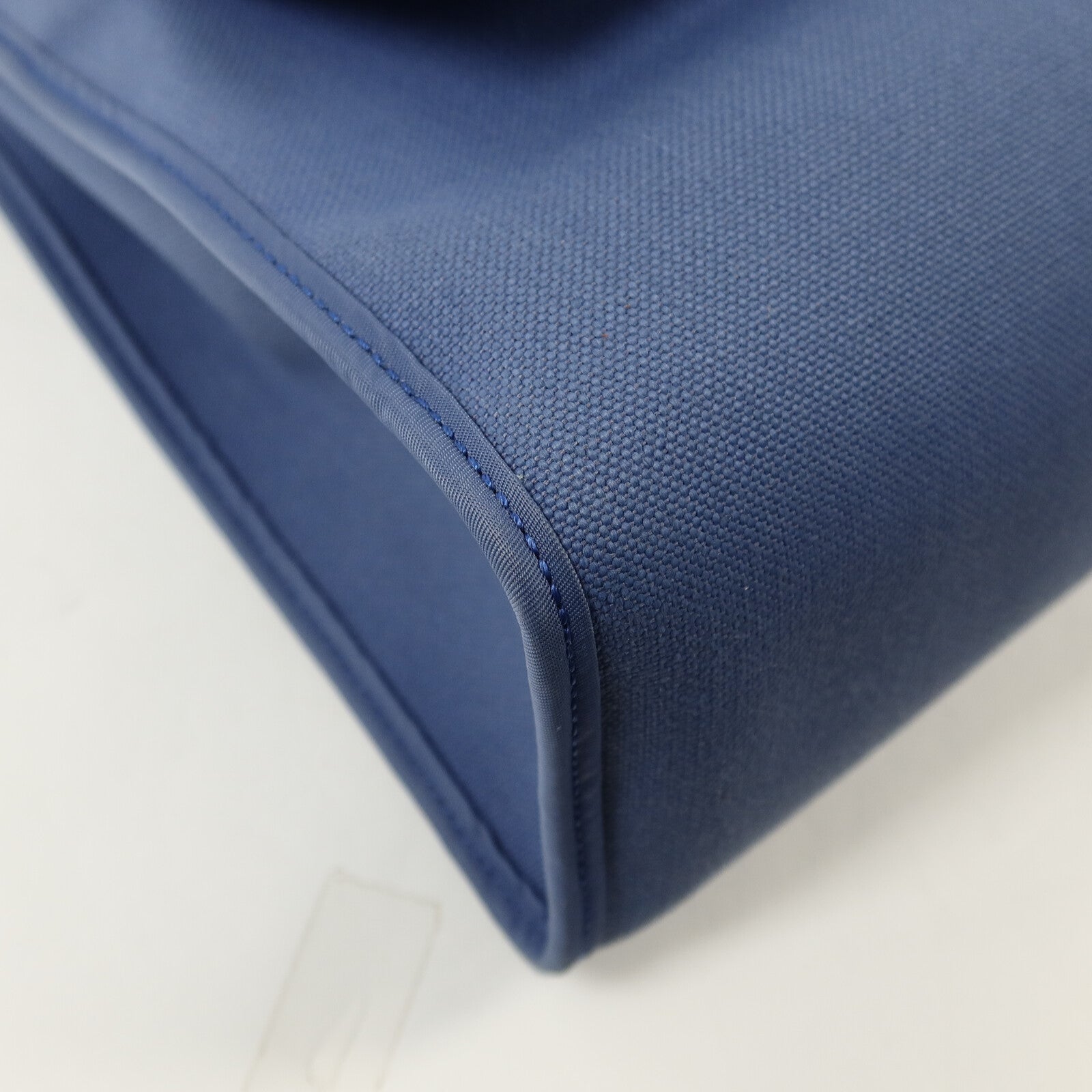 HERMES 帆布Herbag PM手挽肩背兩用袋Bleu Agate
