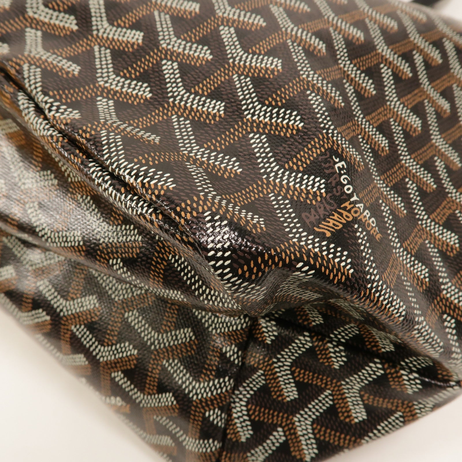 GOYARD 塗層帆布Saint Louis PM手挽袋