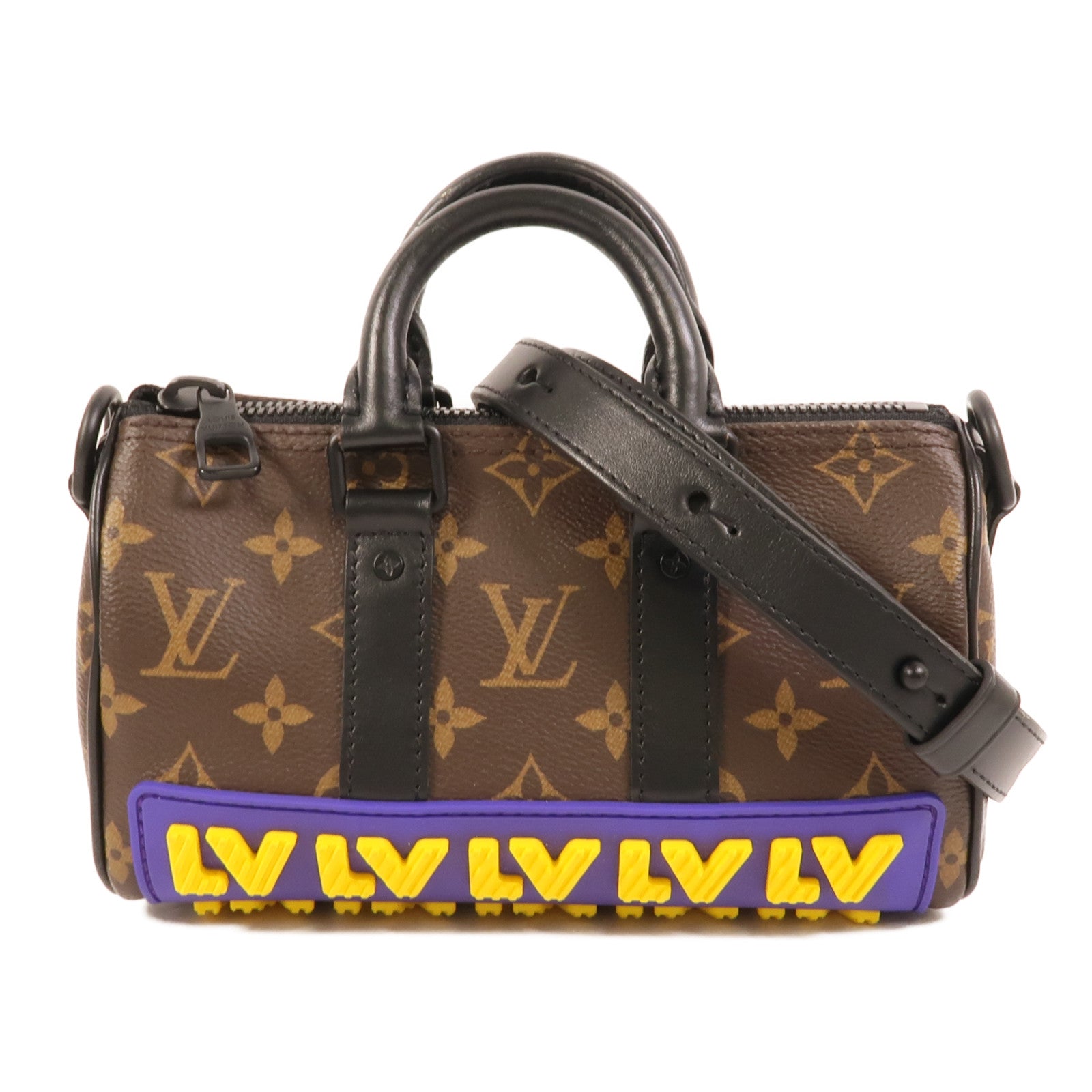 LOUIS VUITTON Monogram Keepall XS手挽肩背兩用袋