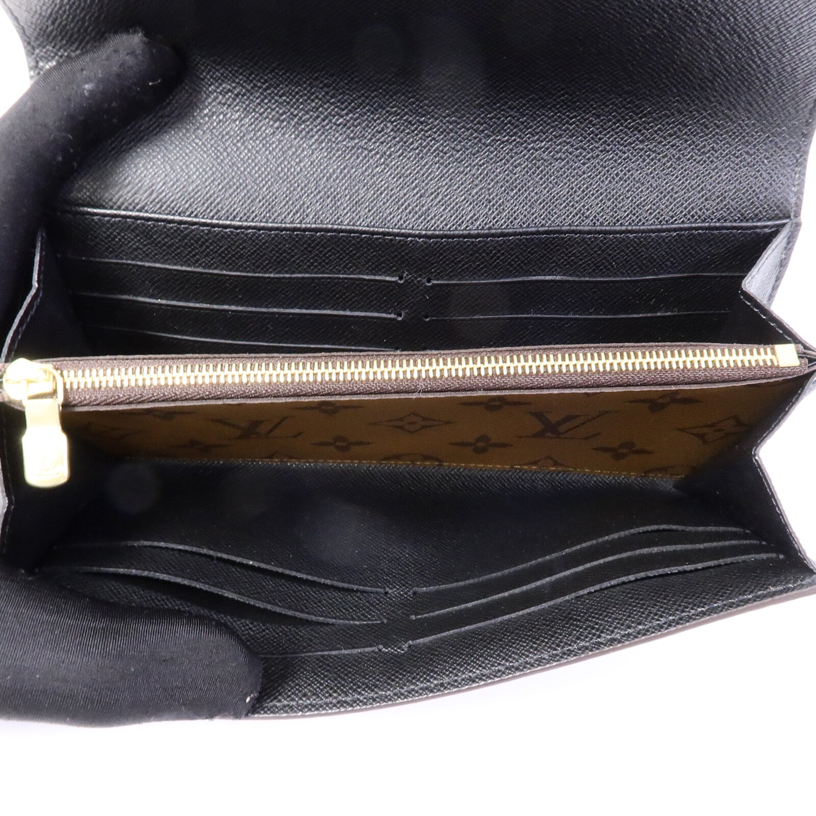 LOUIS VUITTON Mono Reverse Giant Sarah Long Wallet長錢包