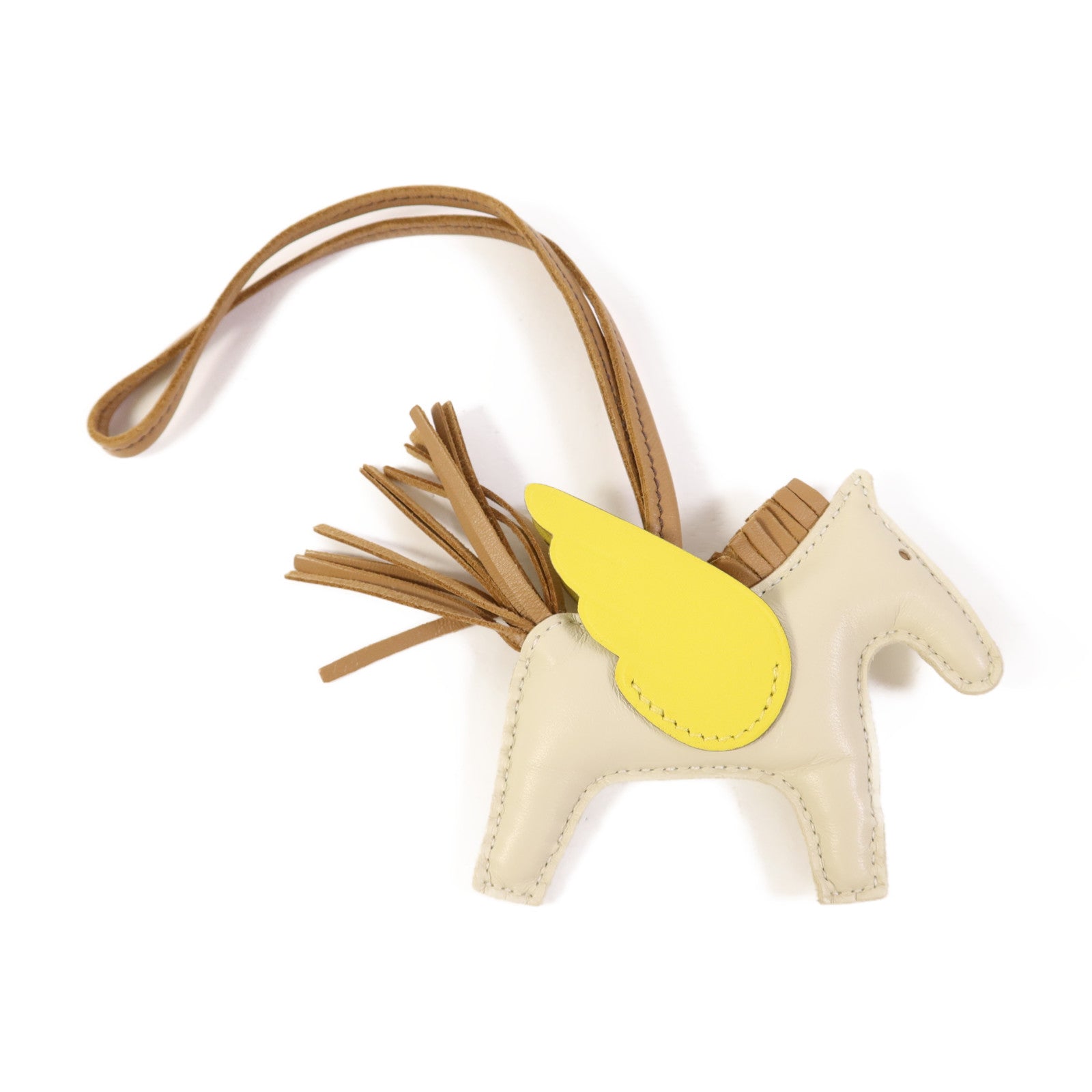 HERMES Milo皮革Rodeo Pegase PM Charm掛飾