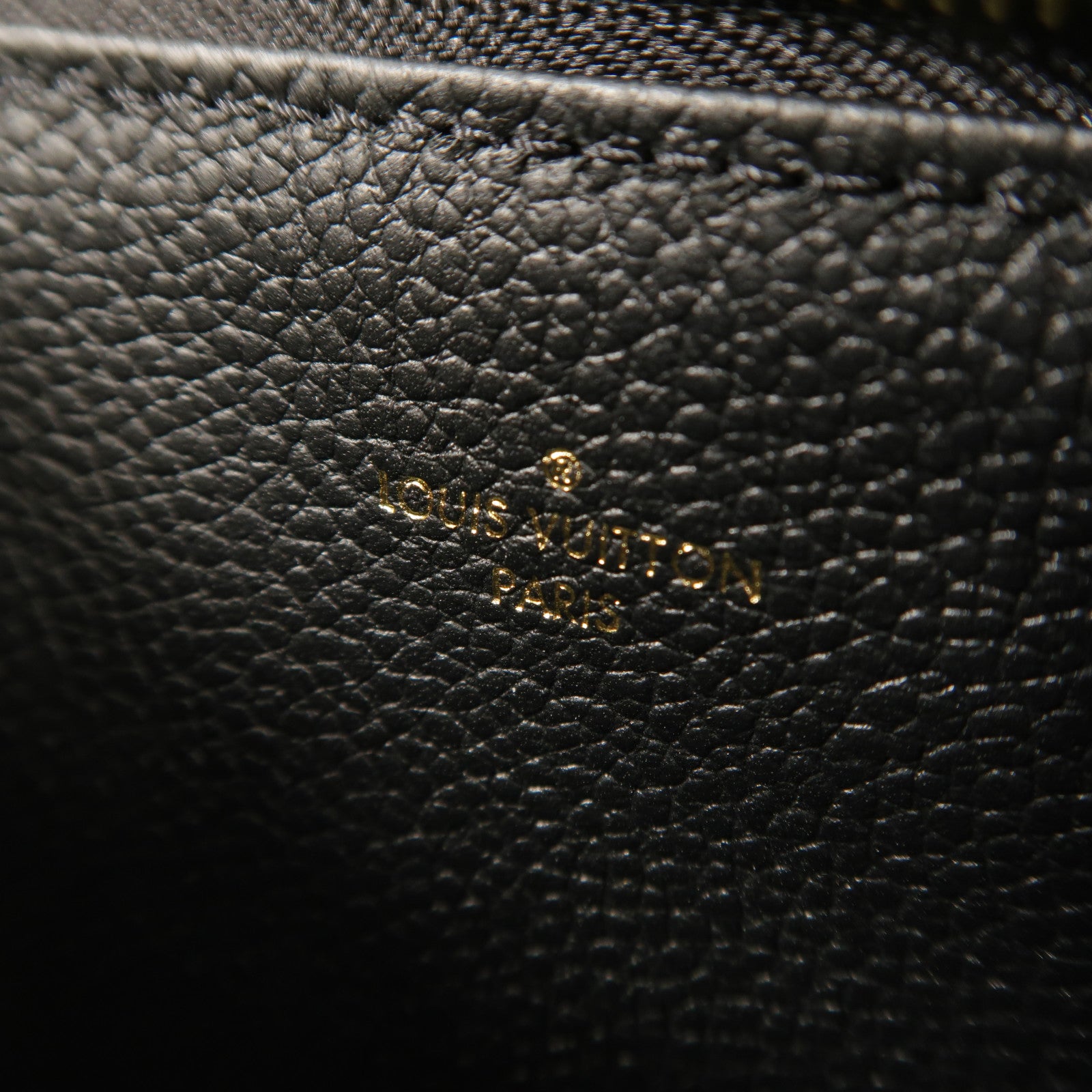 LOUIS VUITTON Monogram Empreinte Felicie Pochette鏈帶肩背袋