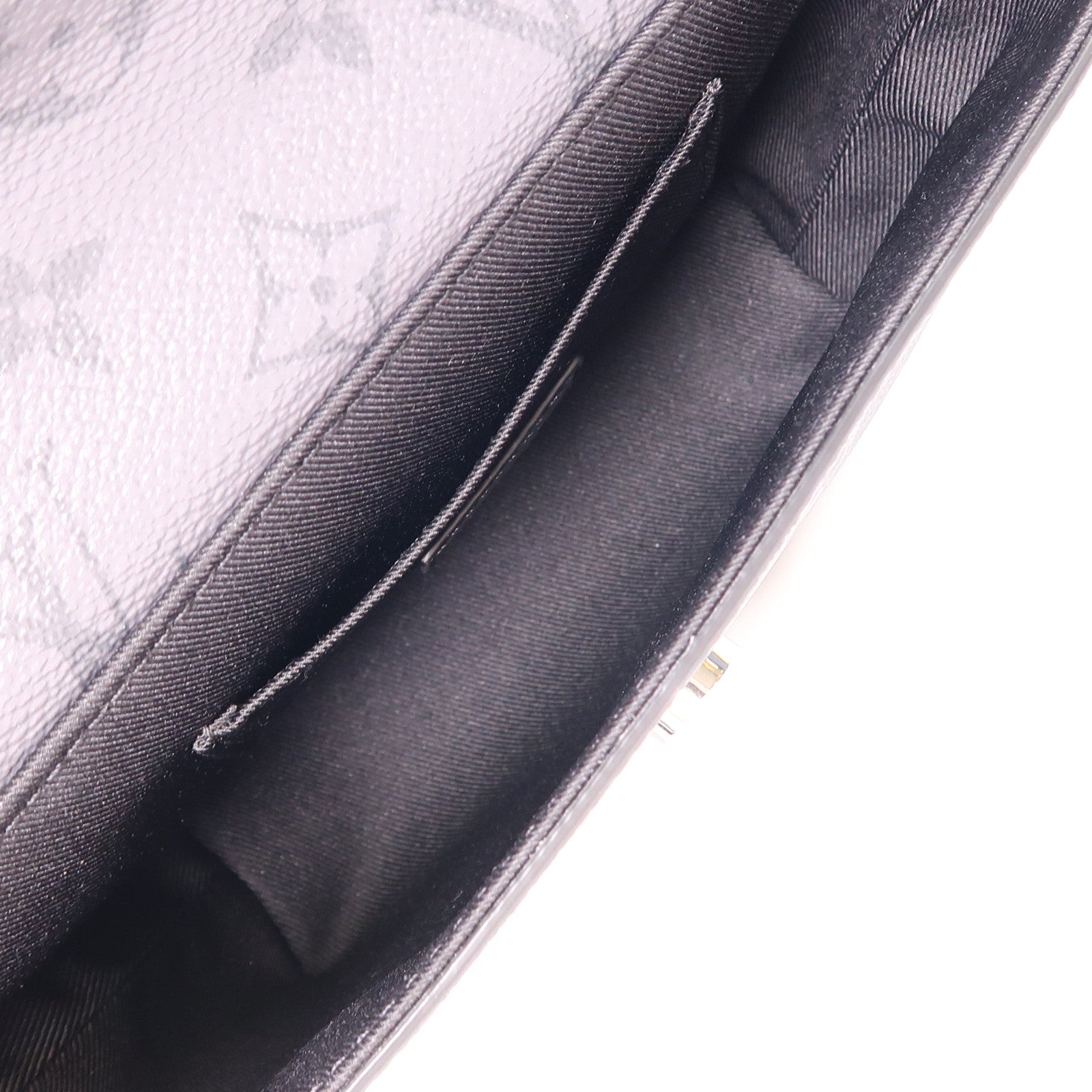 LOUIS VUITTON Monogram Eclipse Pulse Wearable銀扣肩背袋