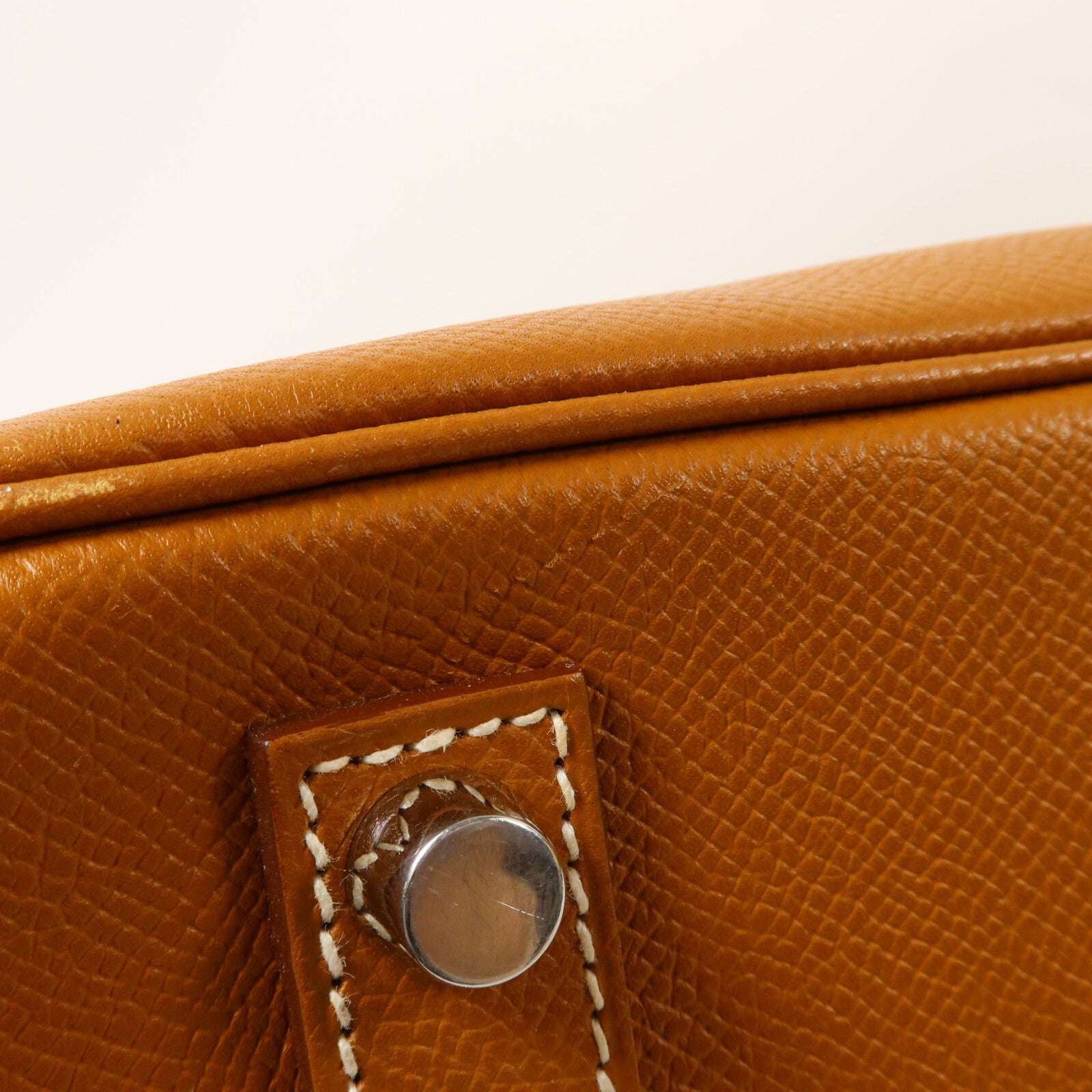 HERMES Epsom皮革Birkin 35手挽袋Gold