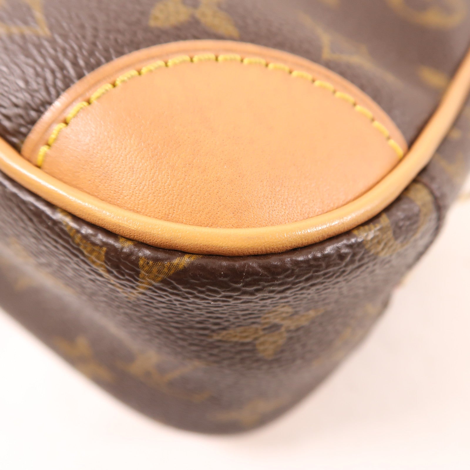 LOUIS VUITTON Monogram Deauville Mini金扣肩背袋棕色