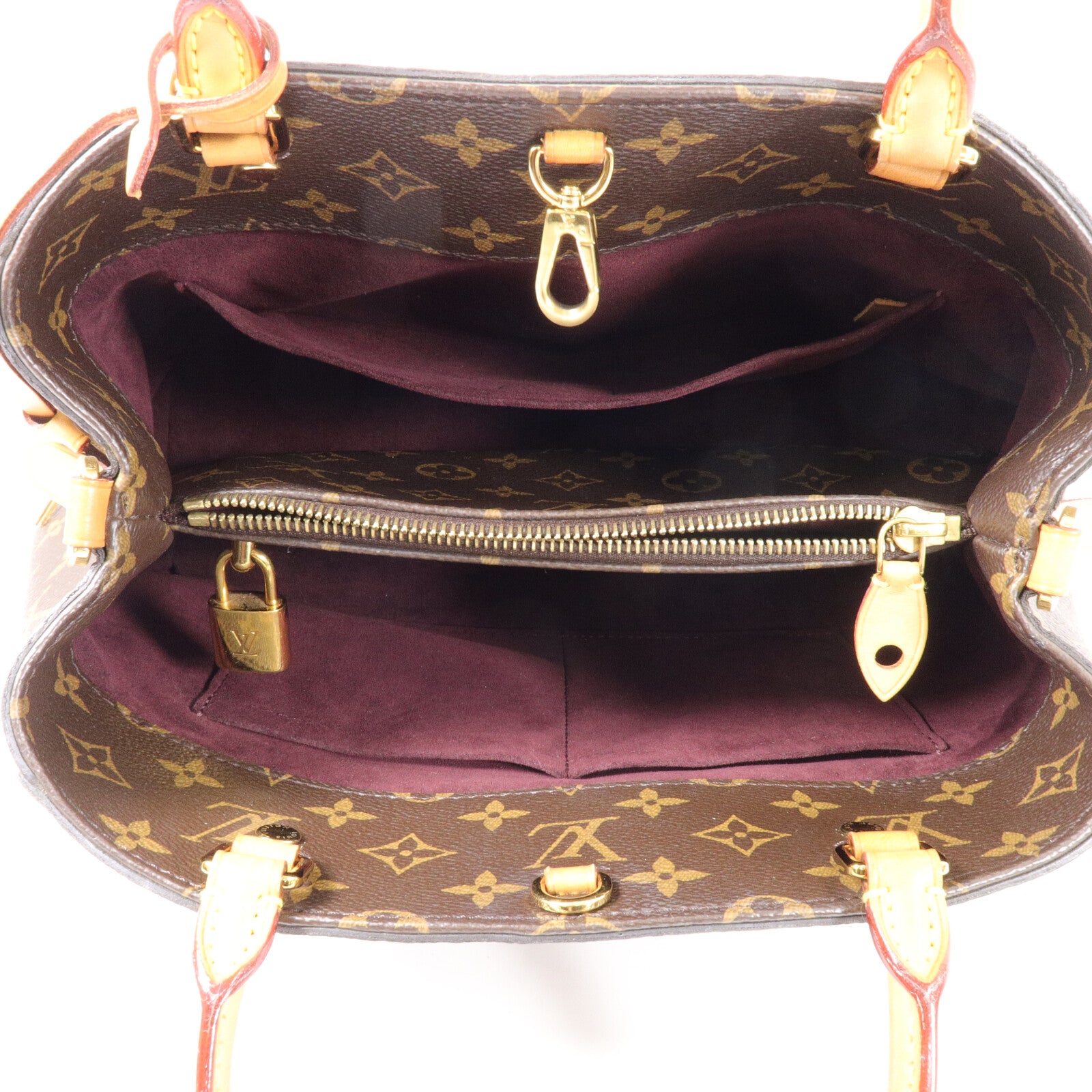 LOUIS VUITTON Monogram Montaigne BB手挽肩背兩用袋