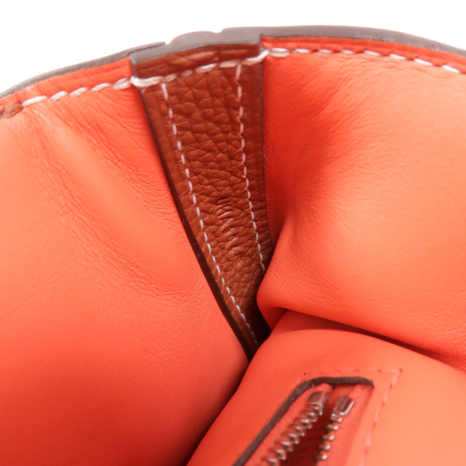 HERMES Togo/Swift皮革24/24 29cm手挽肩背兩用袋Sienne/Cuivre/Rose
