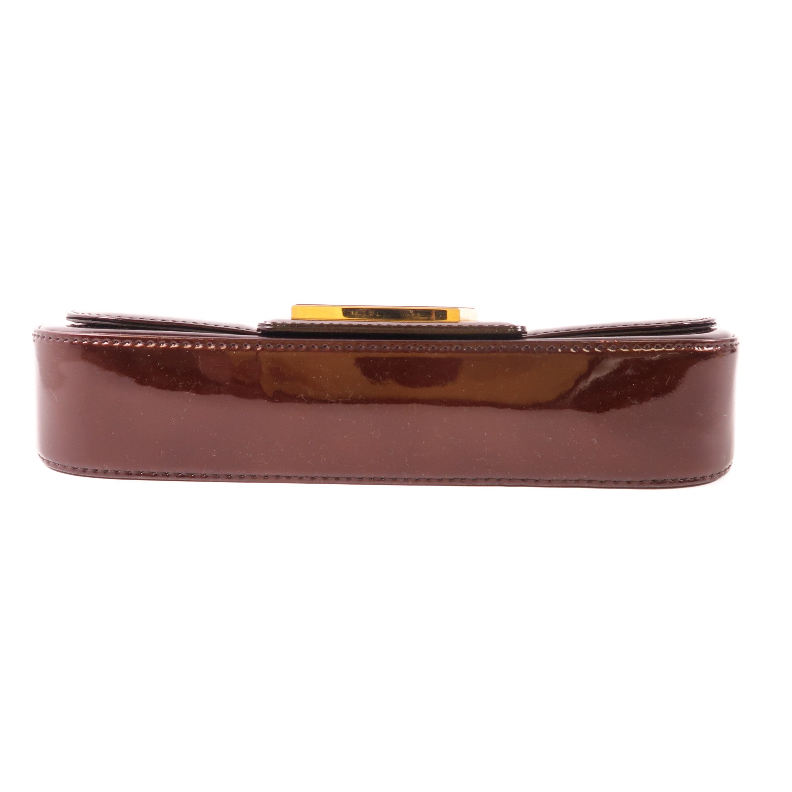 LOUIS VUITTON Vernis Pouchette Sobe金扣手拿包