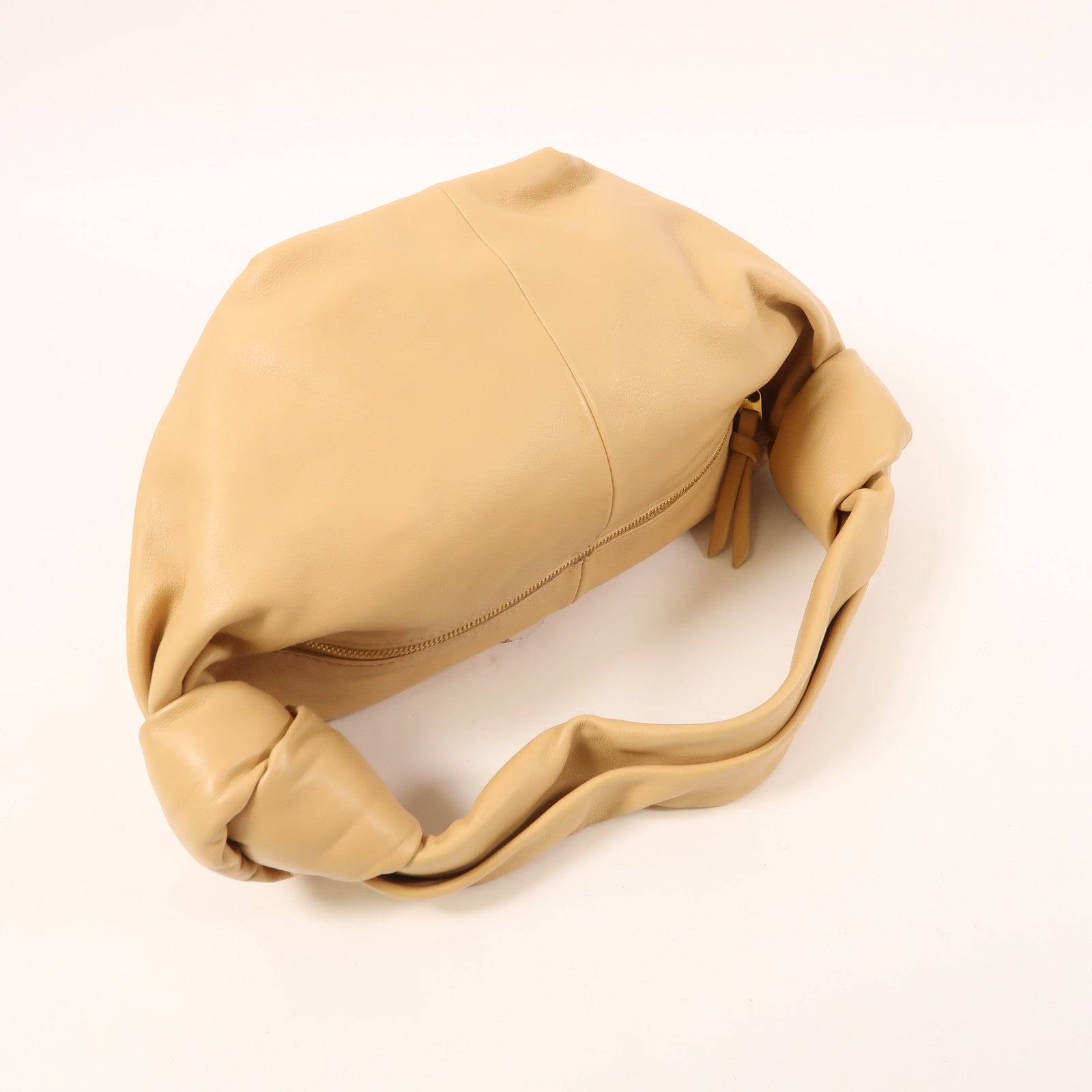 BOTTEGA VENETA 羊皮皮革Mini Double Knot金扣手挽袋