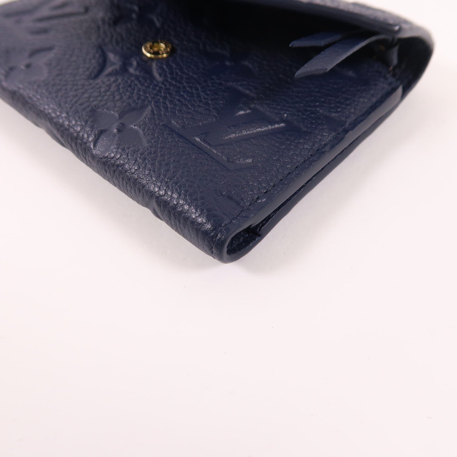 LOUIS VUITTON Monogram Empreinte Victorine Wallet金扣錢包