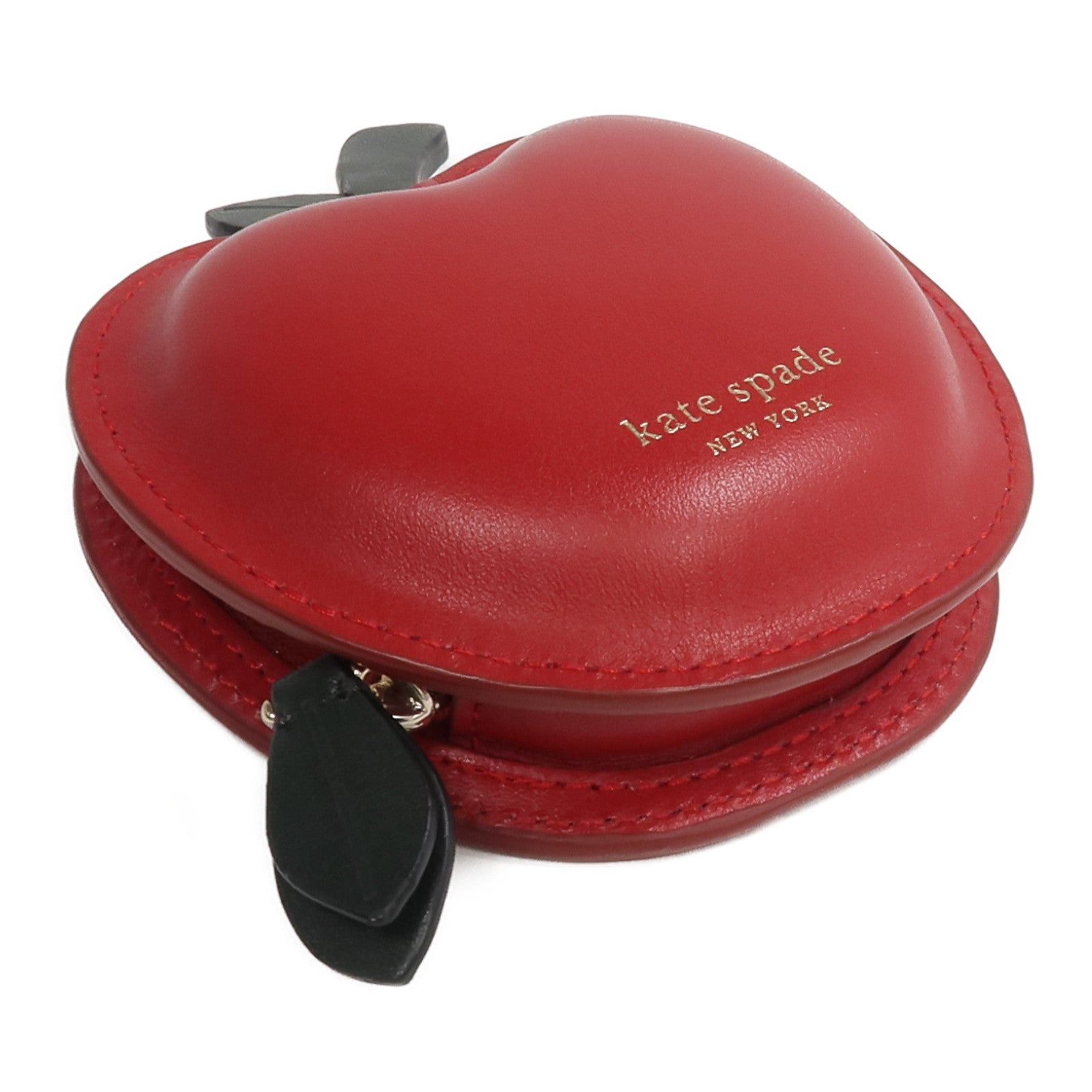 Kate Spade 牛皮皮革On A Roll 3D Apple零錢包