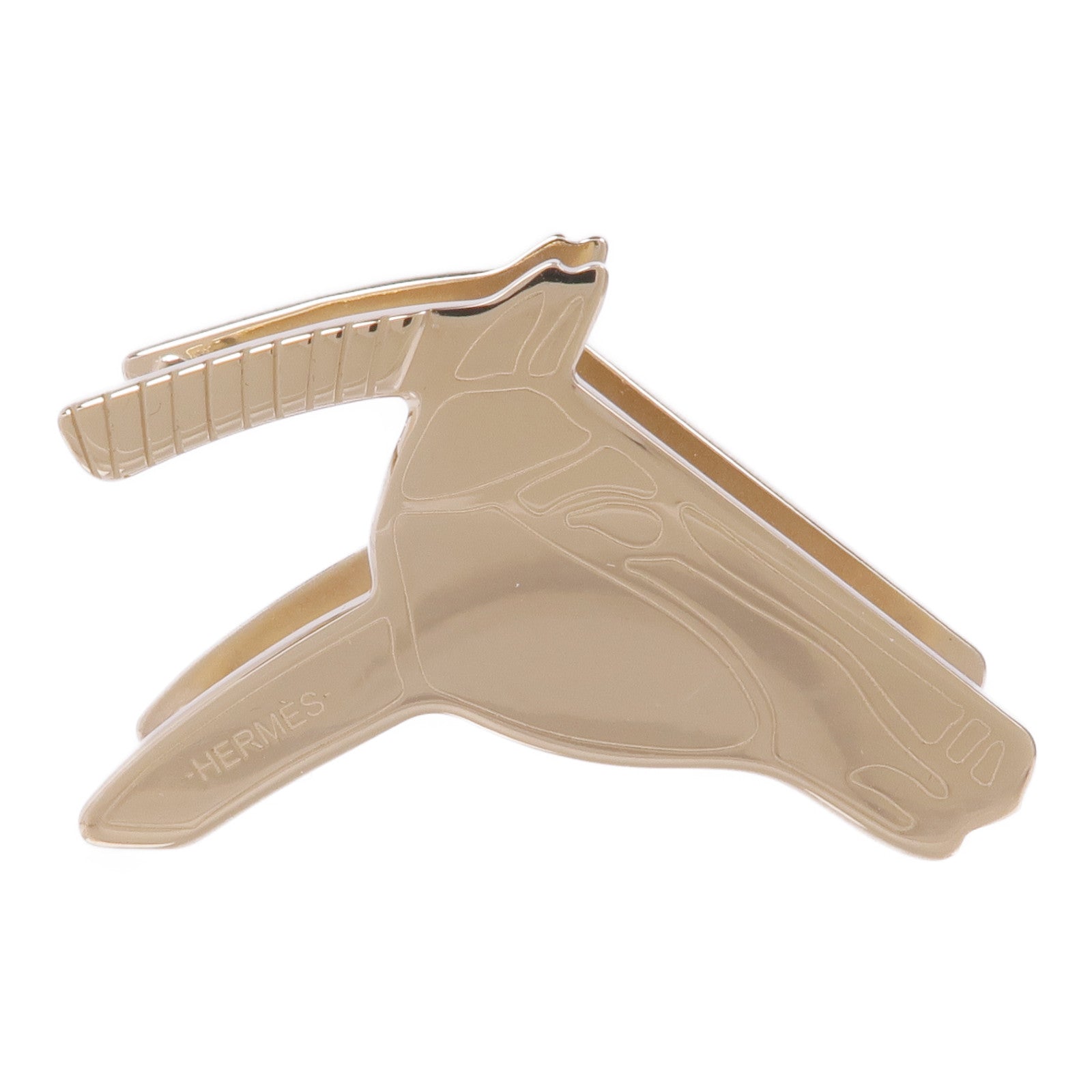 HERMES 金屬Scarf ring圍巾戒指