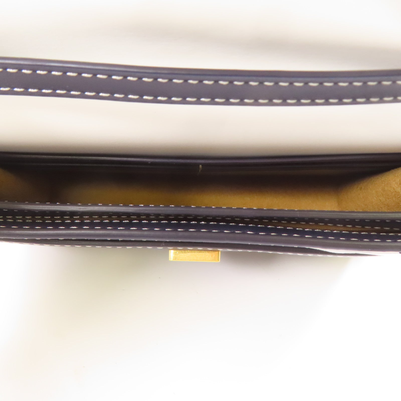 Tory Burch 帆布Shoulder Bag金扣肩背袋灰色