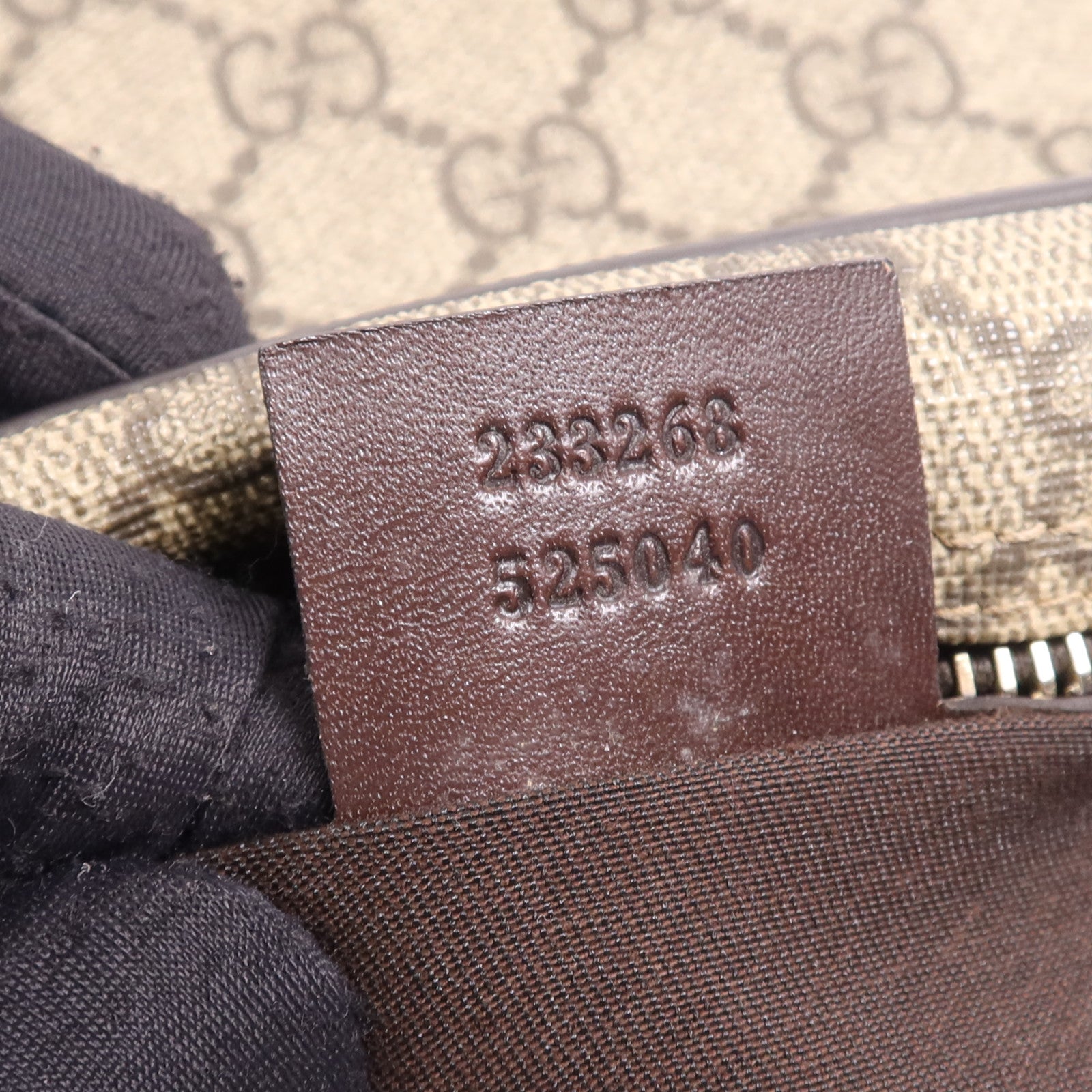 GUCCI 塗層帆布Shoulder Bag金扣肩背袋