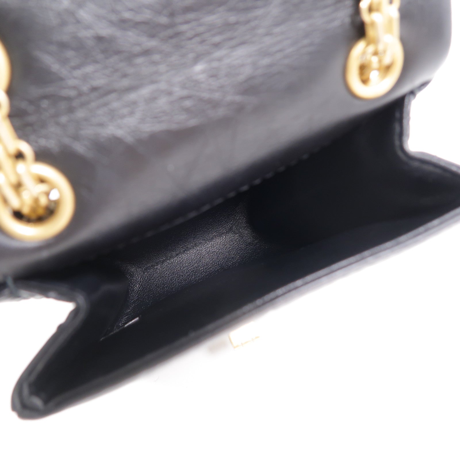 CHANEL 牛皮皮革2.55鏈帶肩背袋