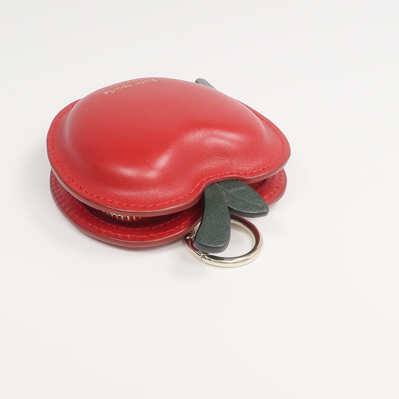 Kate Spade 牛皮皮革On A Roll 3D Apple零錢包